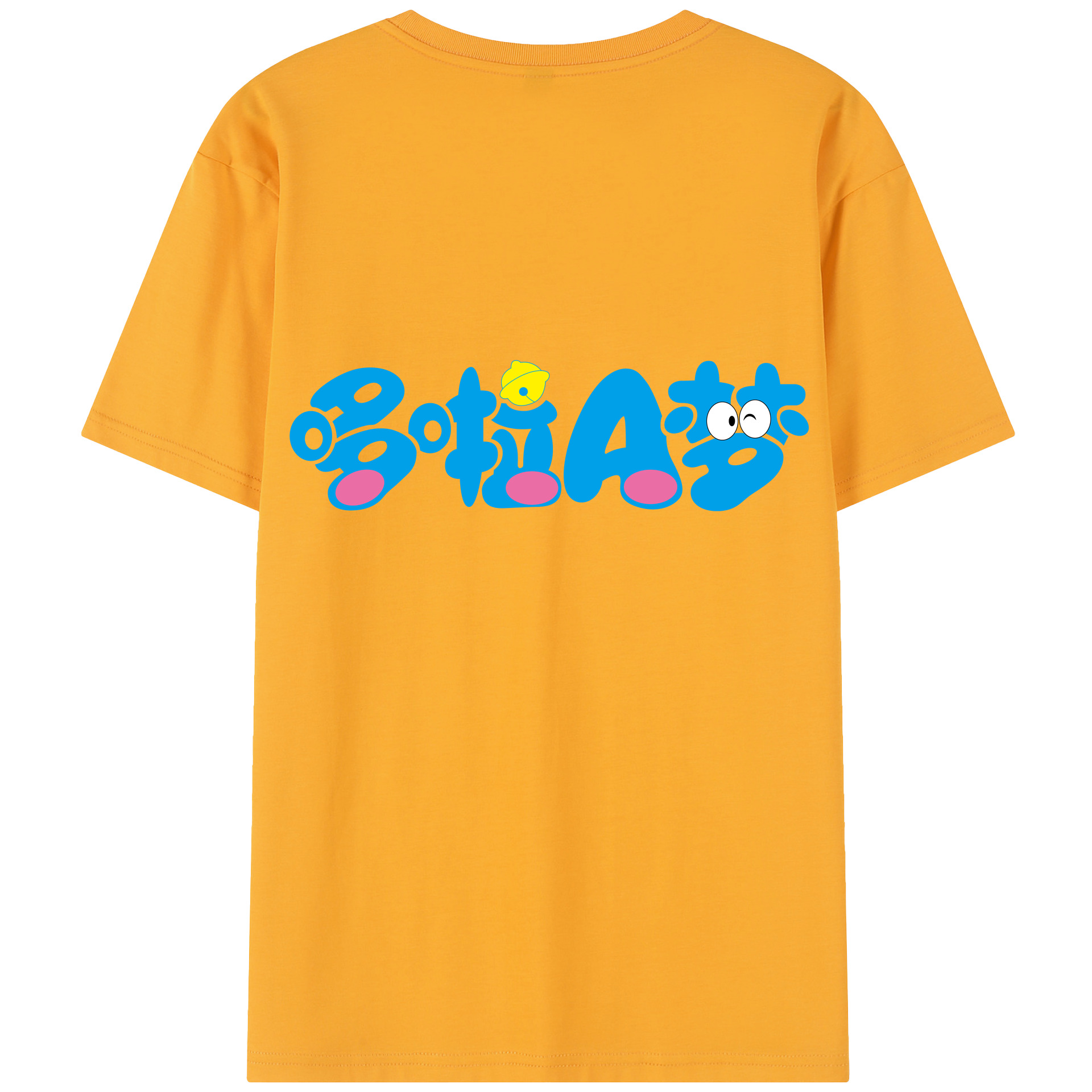 （画像用） ドラえもん Doraemon 綿100％半袖Tシャツ（背面プリント）