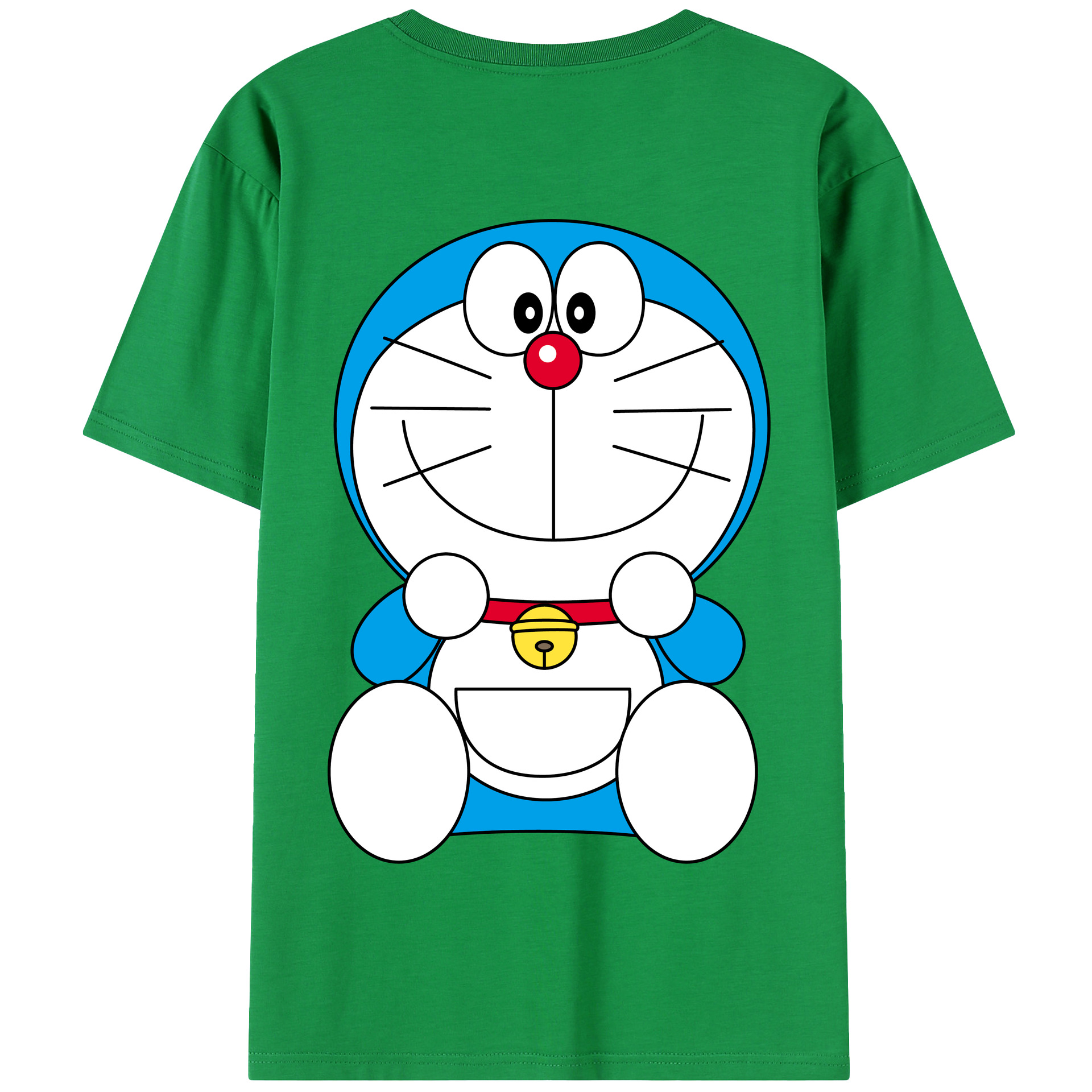 （画像用） ドラえもん Doraemon 綿100％半袖Tシャツ（背面プリント）
