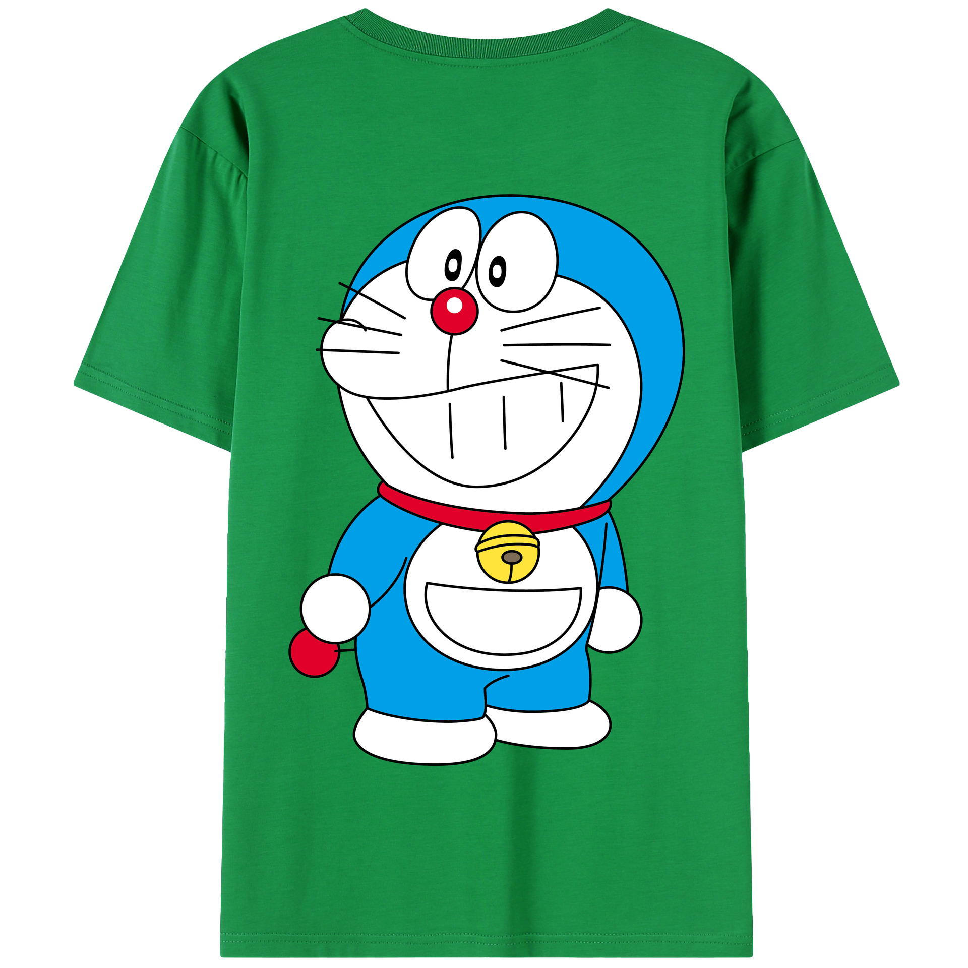 （画像用） ドラえもん Doraemon 綿100％半袖Tシャツ（背面プリント）