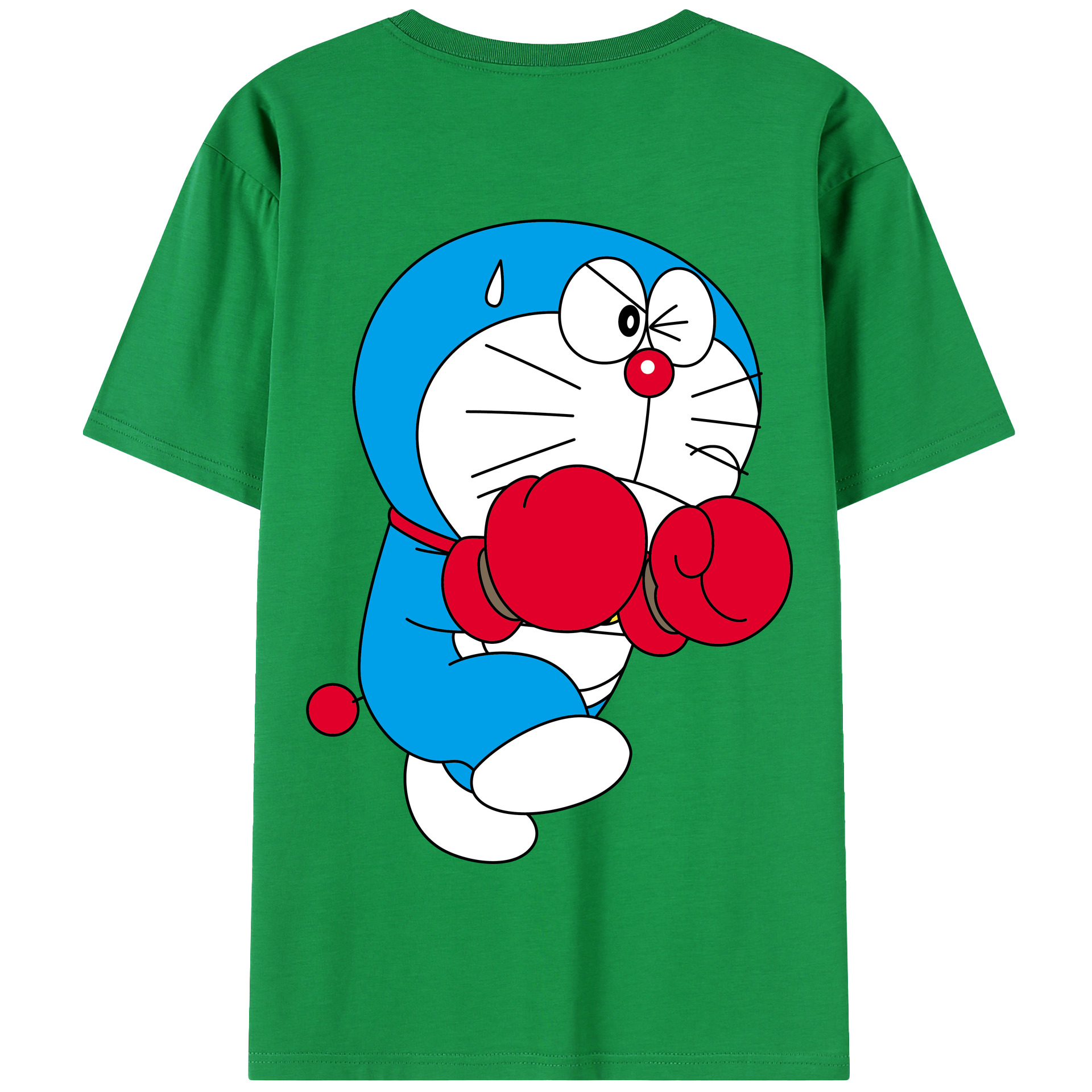 （画像用） ドラえもん Doraemon 綿100％半袖Tシャツ（背面プリント）
