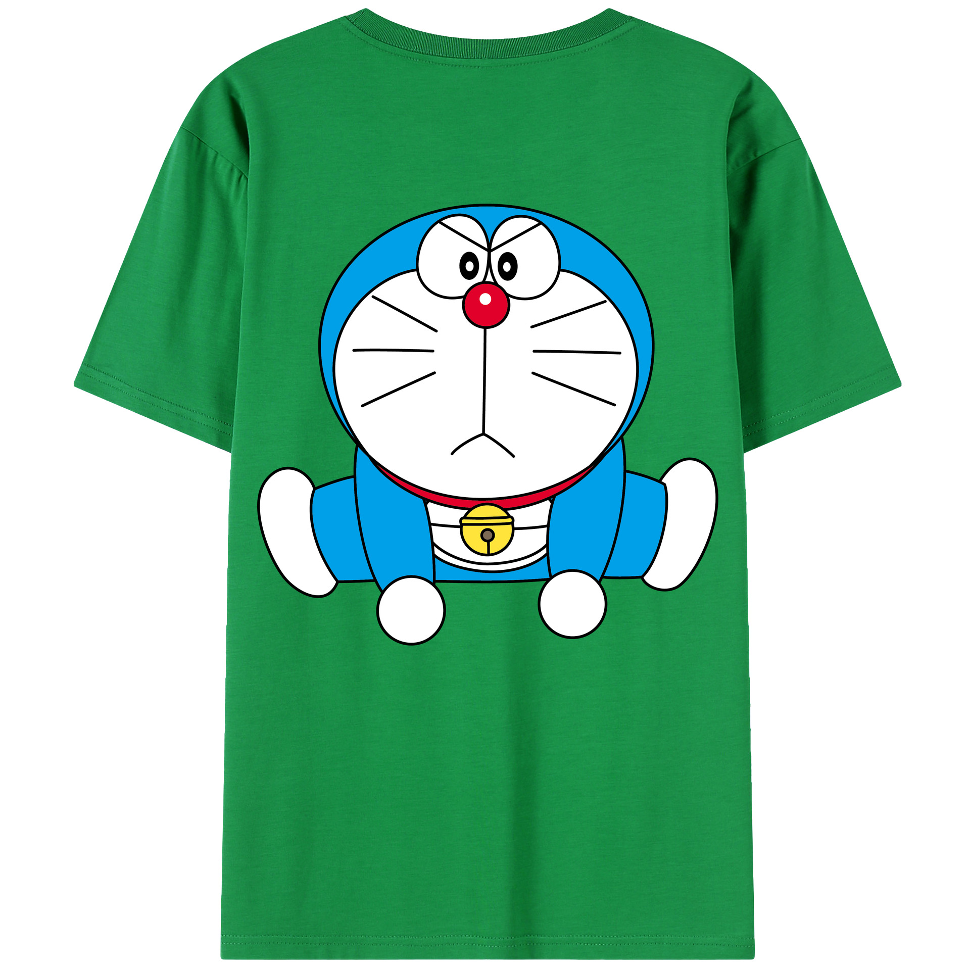 （画像用） ドラえもん Doraemon 綿100％半袖Tシャツ（背面プリント）