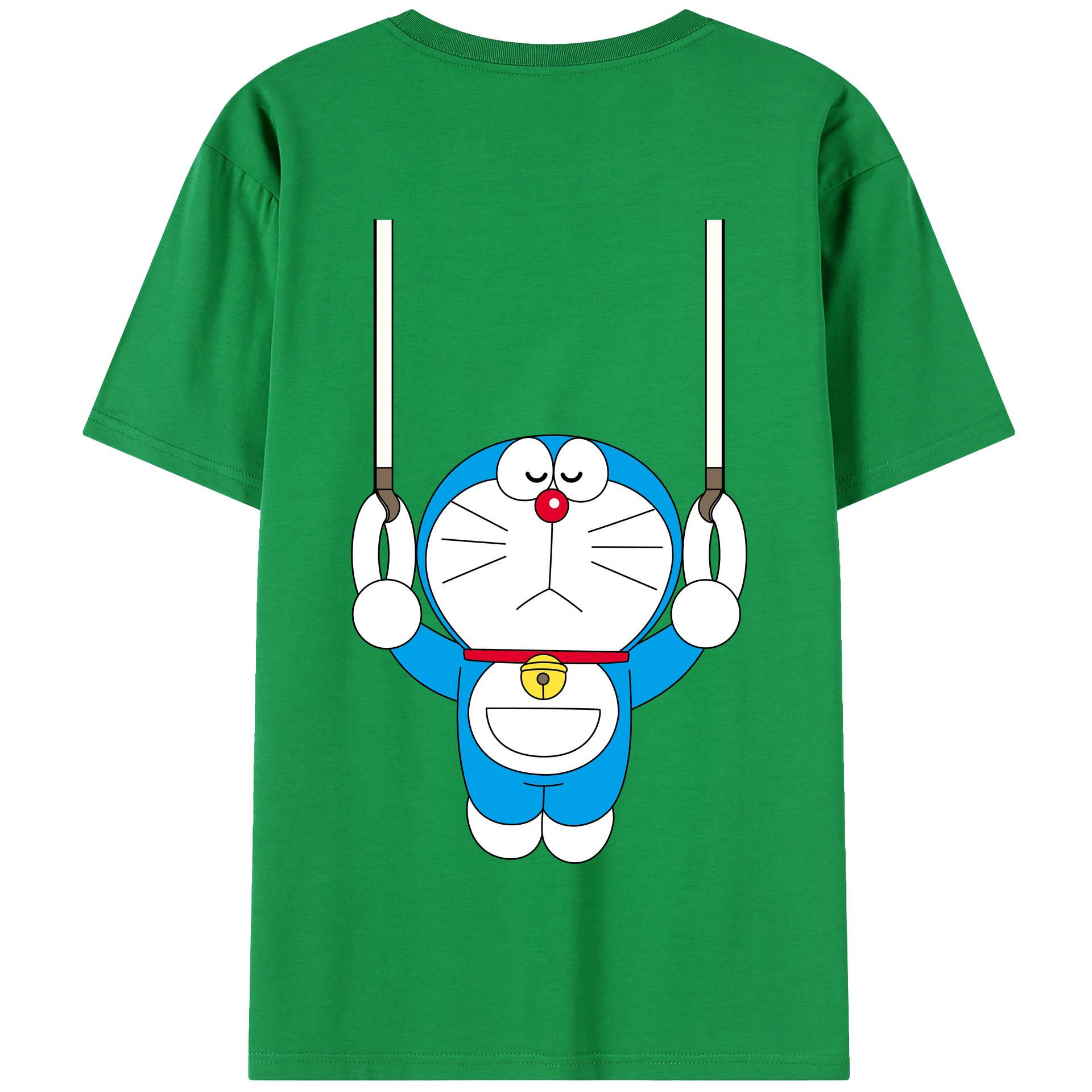 （画像用） ドラえもん Doraemon 綿100％半袖Tシャツ（背面プリント）