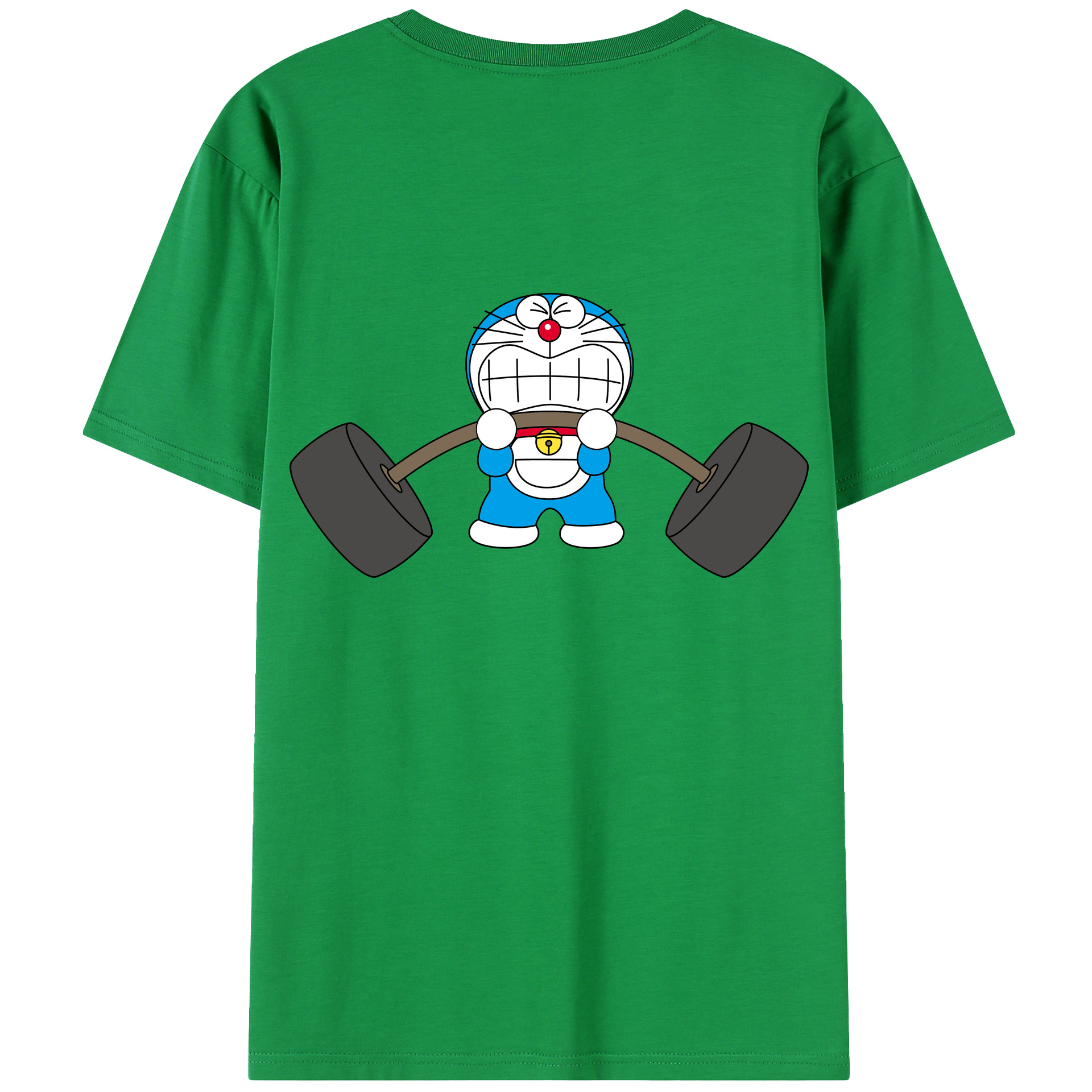 （画像用） ドラえもん Doraemon 綿100％半袖Tシャツ（背面プリント）