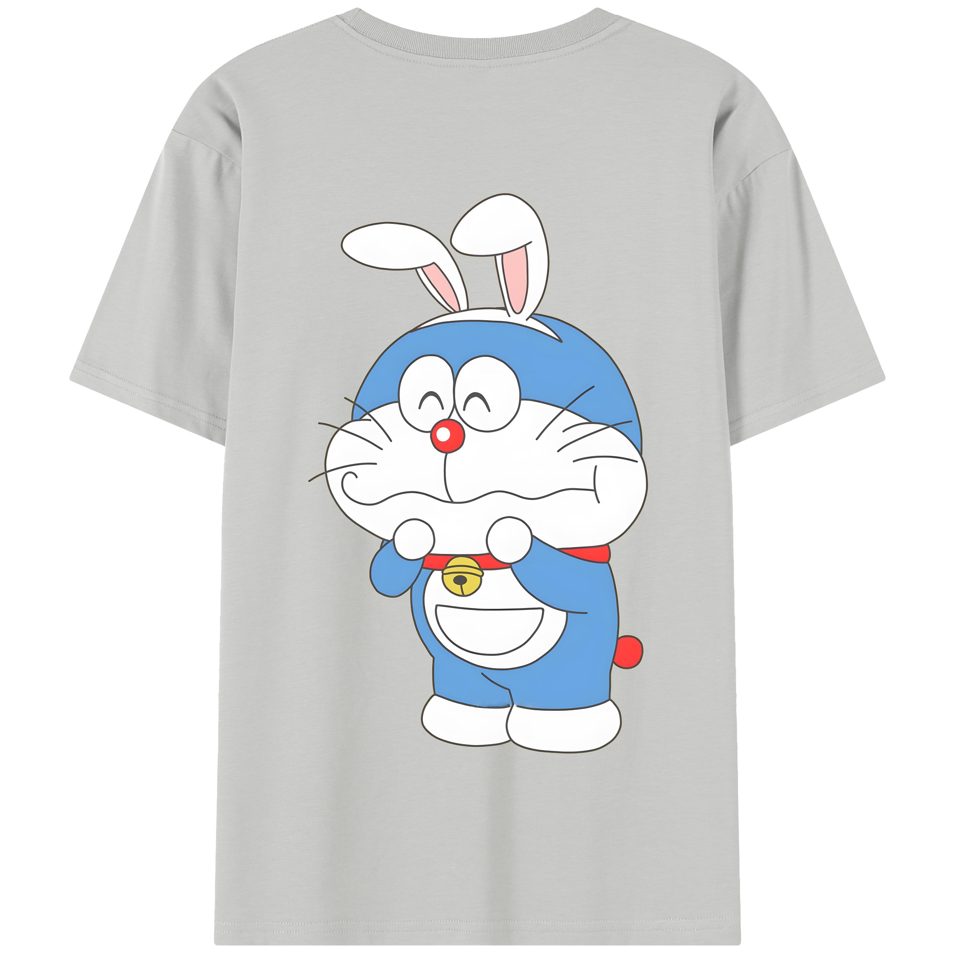 （画像用） ドラえもん Doraemon 綿100％半袖Tシャツ（背面プリント）