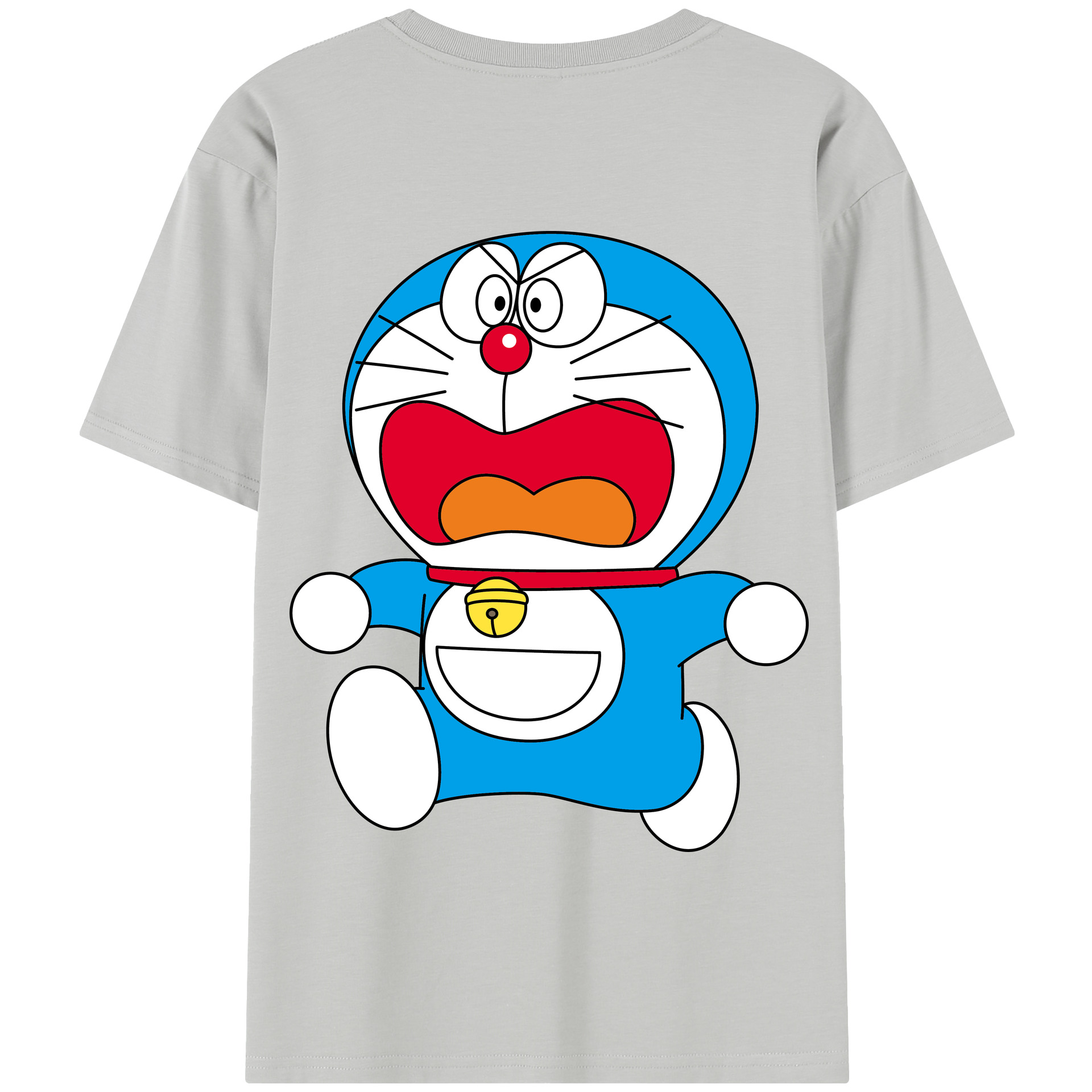 （画像用） ドラえもん Doraemon 綿100％半袖Tシャツ（背面プリント）