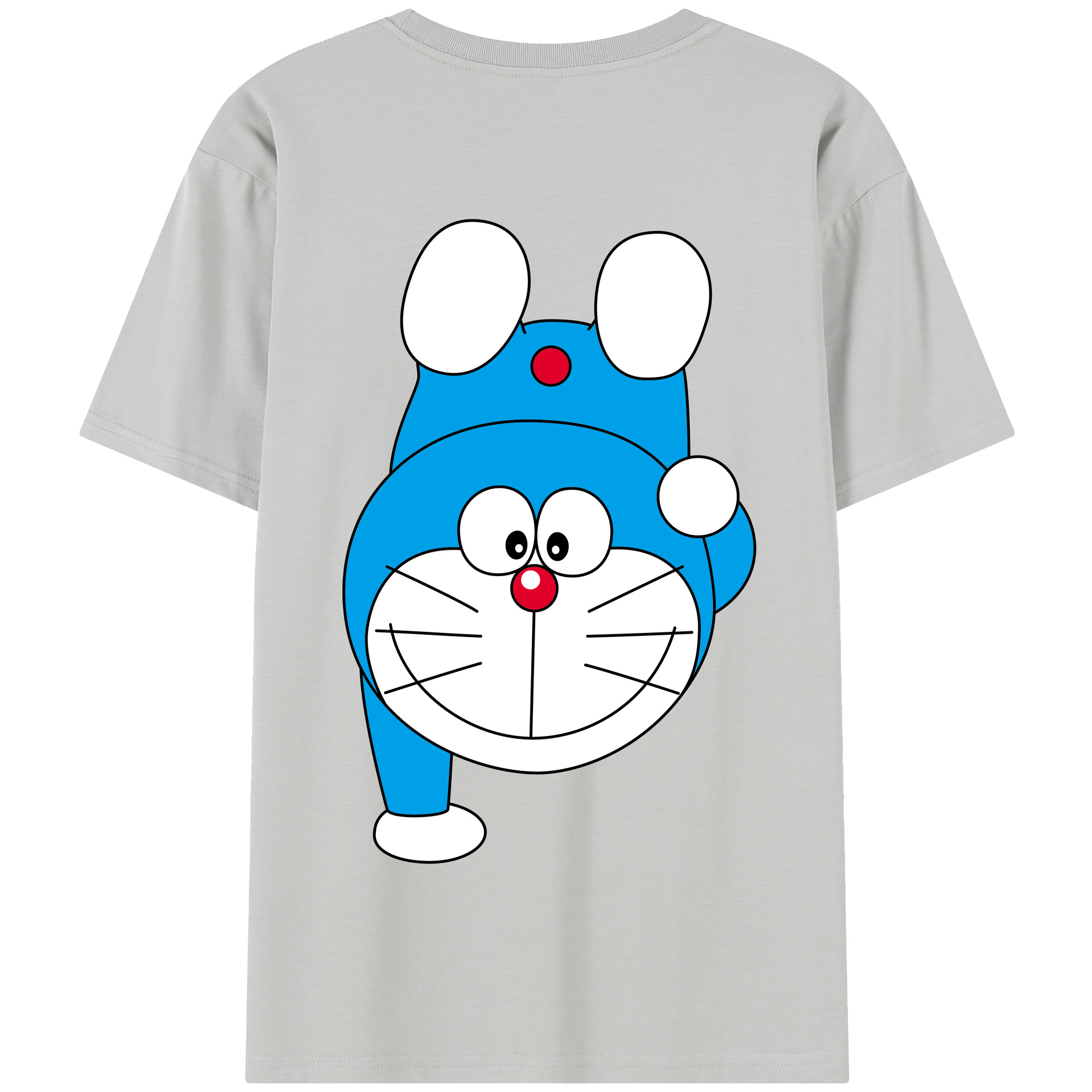 （画像用） ドラえもん Doraemon 綿100％半袖Tシャツ（背面プリント）