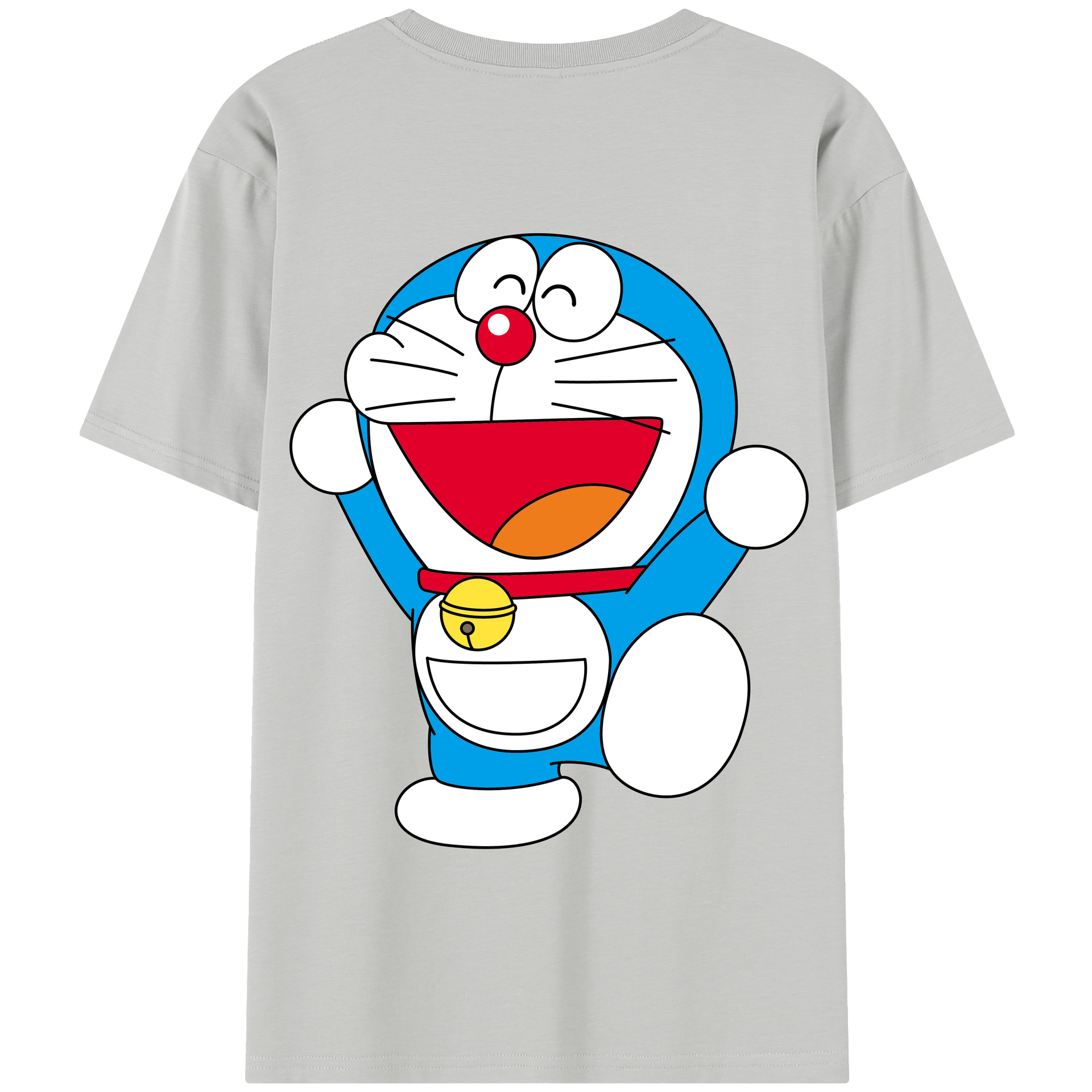 （画像用） ドラえもん Doraemon 綿100％半袖Tシャツ（背面プリント）