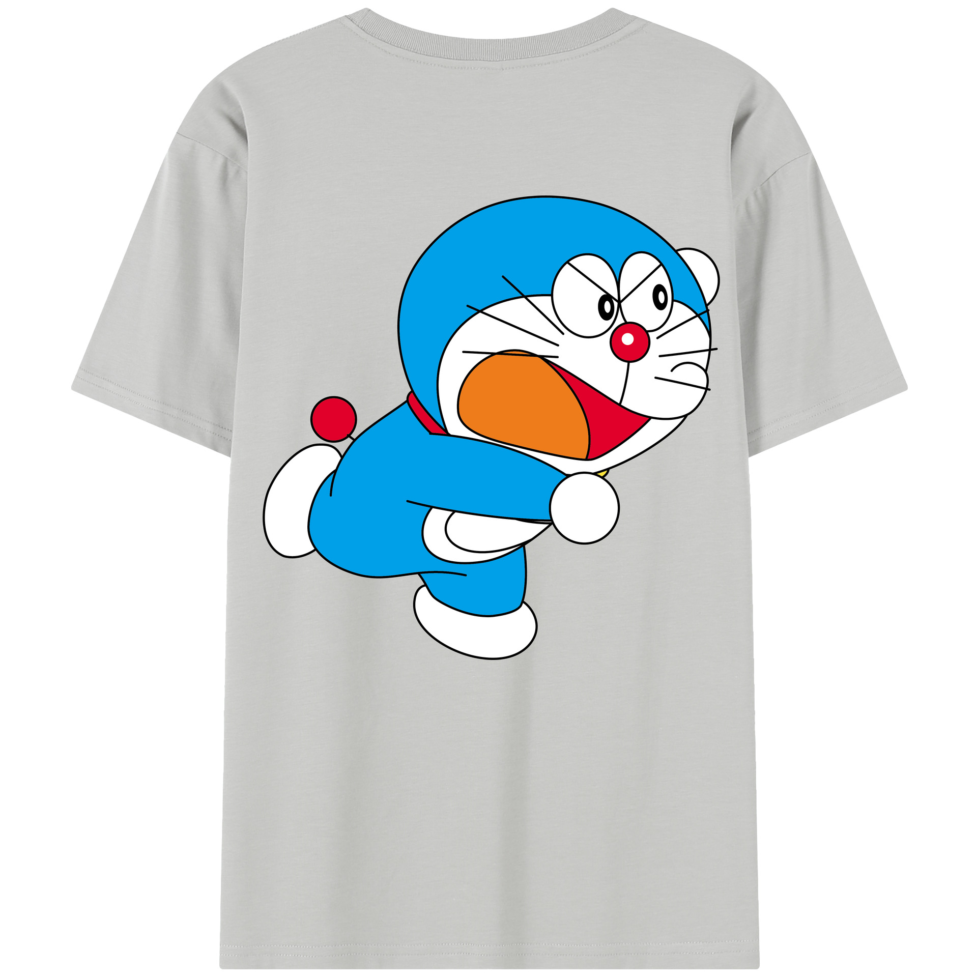（画像用） ドラえもん Doraemon 綿100％半袖Tシャツ（背面プリント）