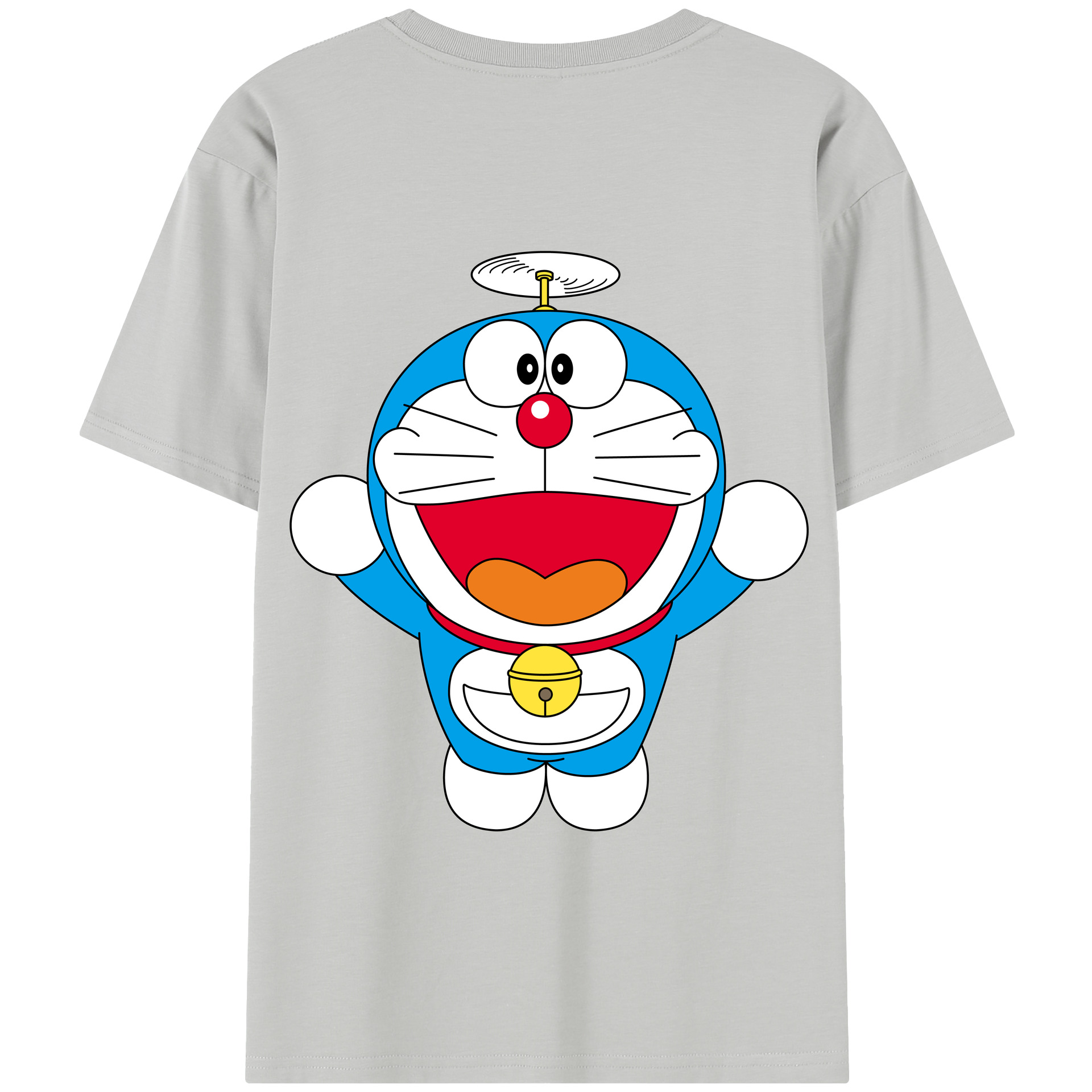 （画像用） ドラえもん Doraemon 綿100％半袖Tシャツ（背面プリント）