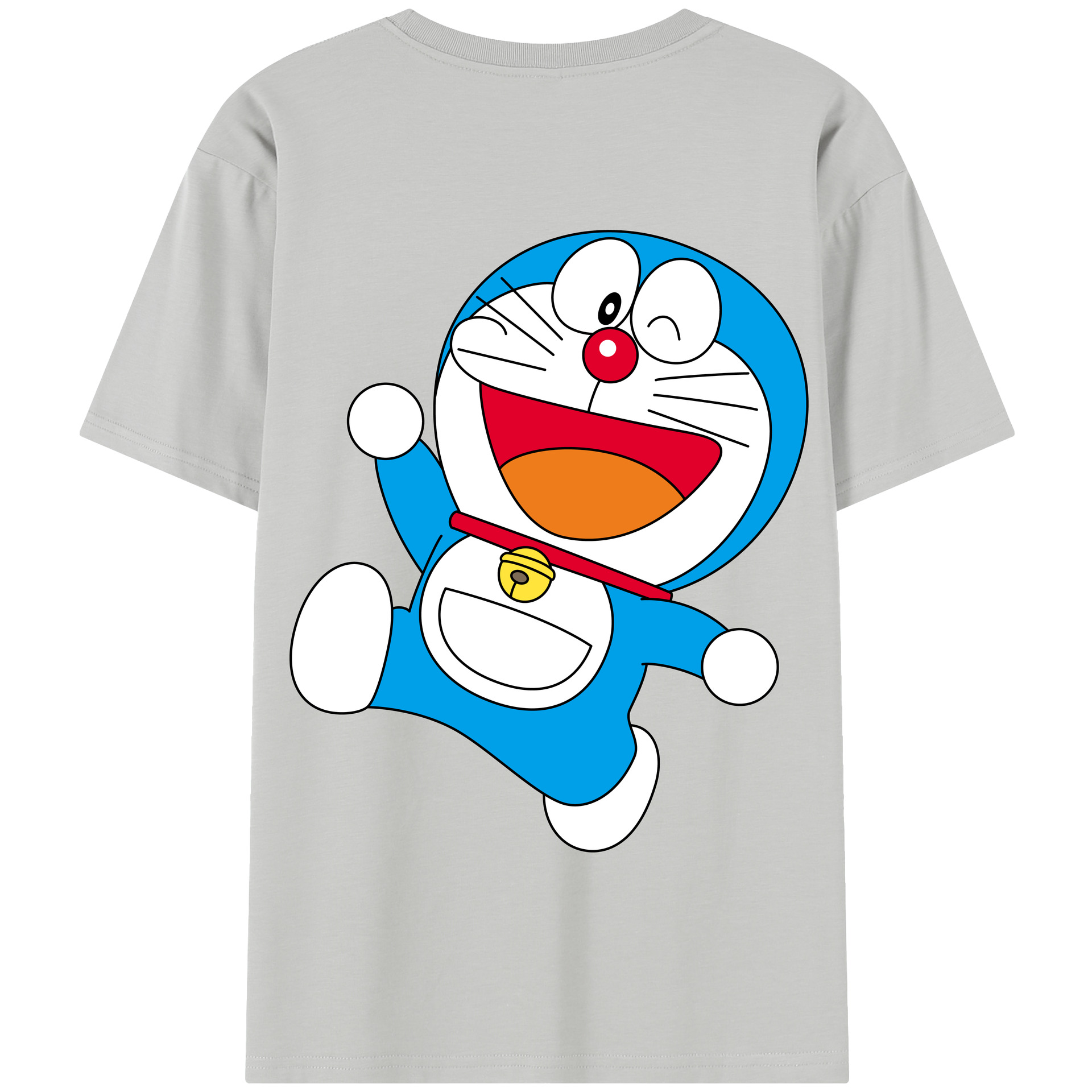 （画像用） ドラえもん Doraemon 綿100％半袖Tシャツ（背面プリント）