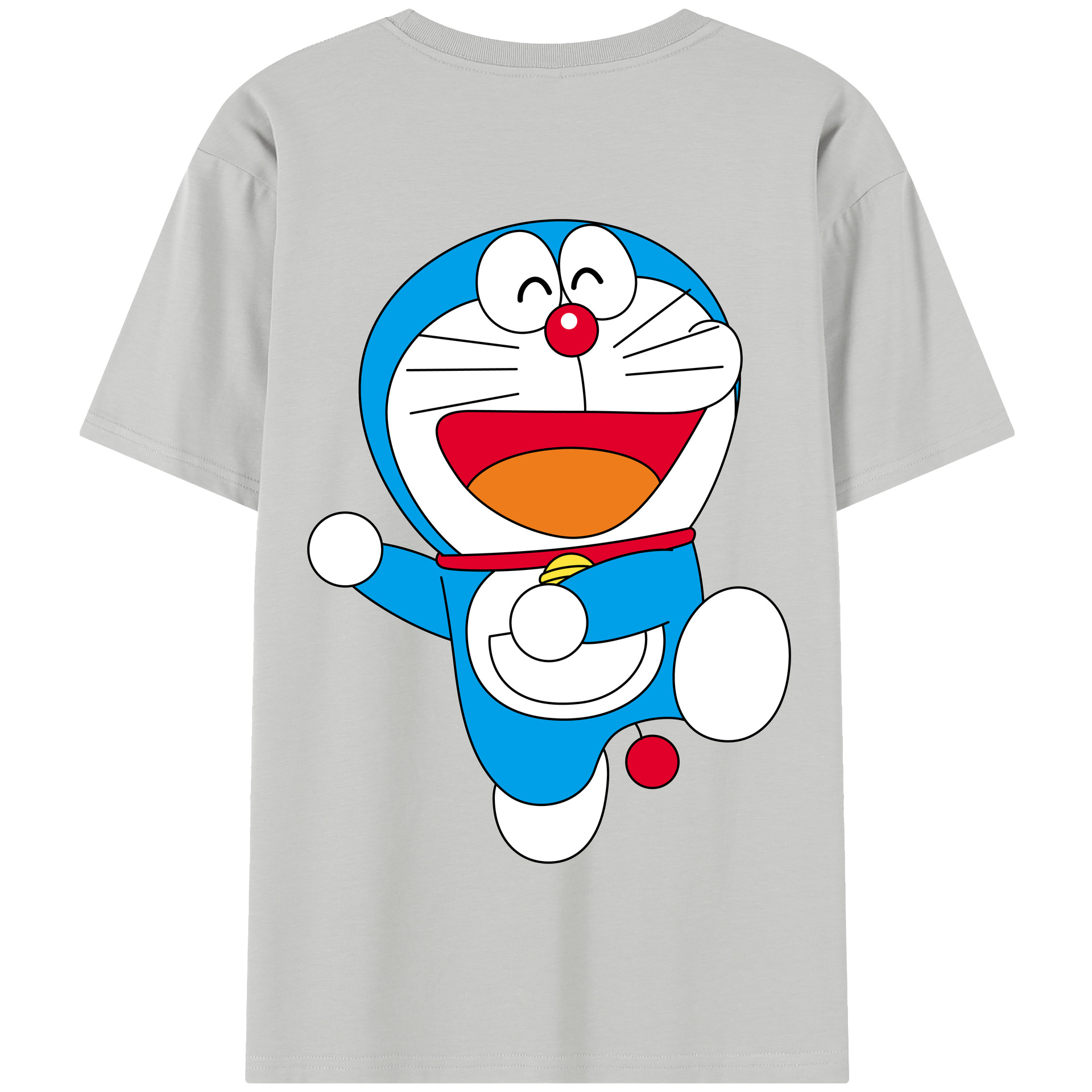 （画像用） ドラえもん Doraemon 綿100％半袖Tシャツ（背面プリント）