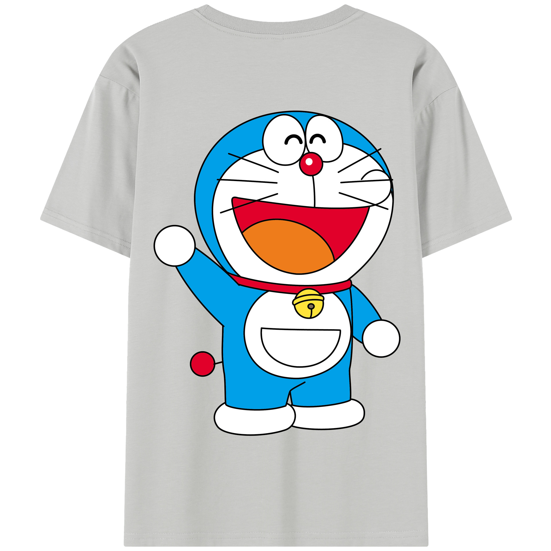 （画像用） ドラえもん Doraemon 綿100％半袖Tシャツ（背面プリント）