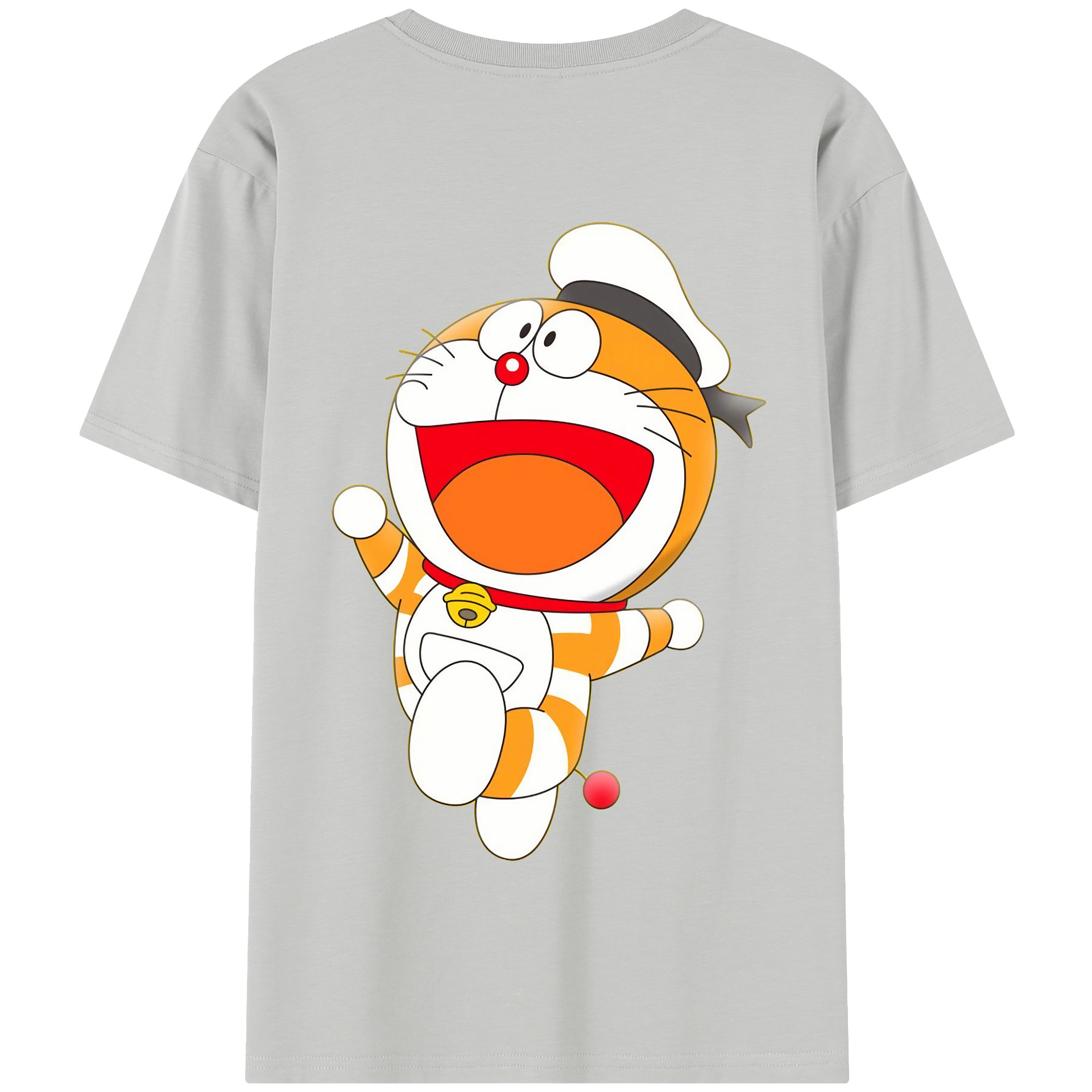（画像用） ドラえもん Doraemon 綿100％半袖Tシャツ（背面プリント）