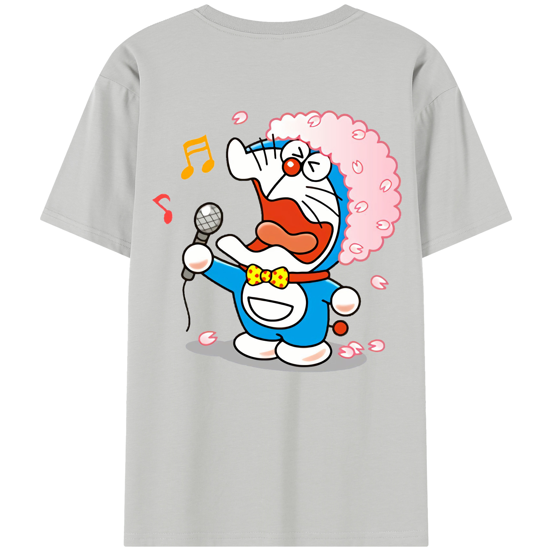 （画像用） ドラえもん Doraemon 綿100％半袖Tシャツ（背面プリント）