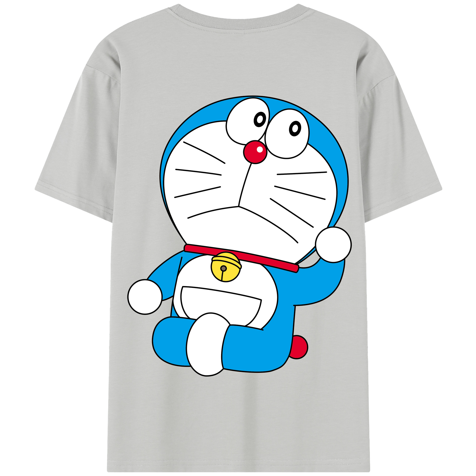 （画像用） ドラえもん Doraemon 綿100％半袖Tシャツ（背面プリント）