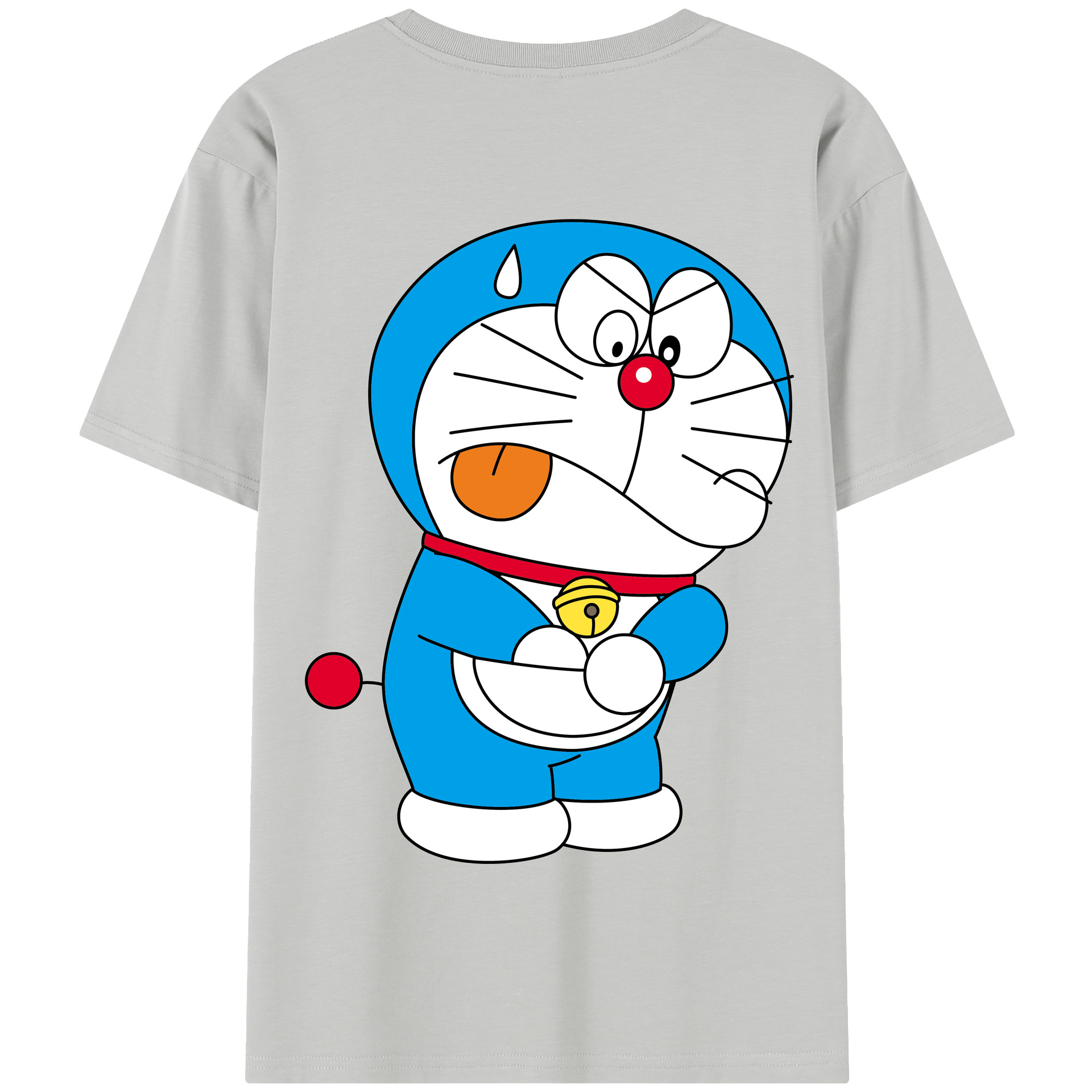 （画像用） ドラえもん Doraemon 綿100％半袖Tシャツ（背面プリント）