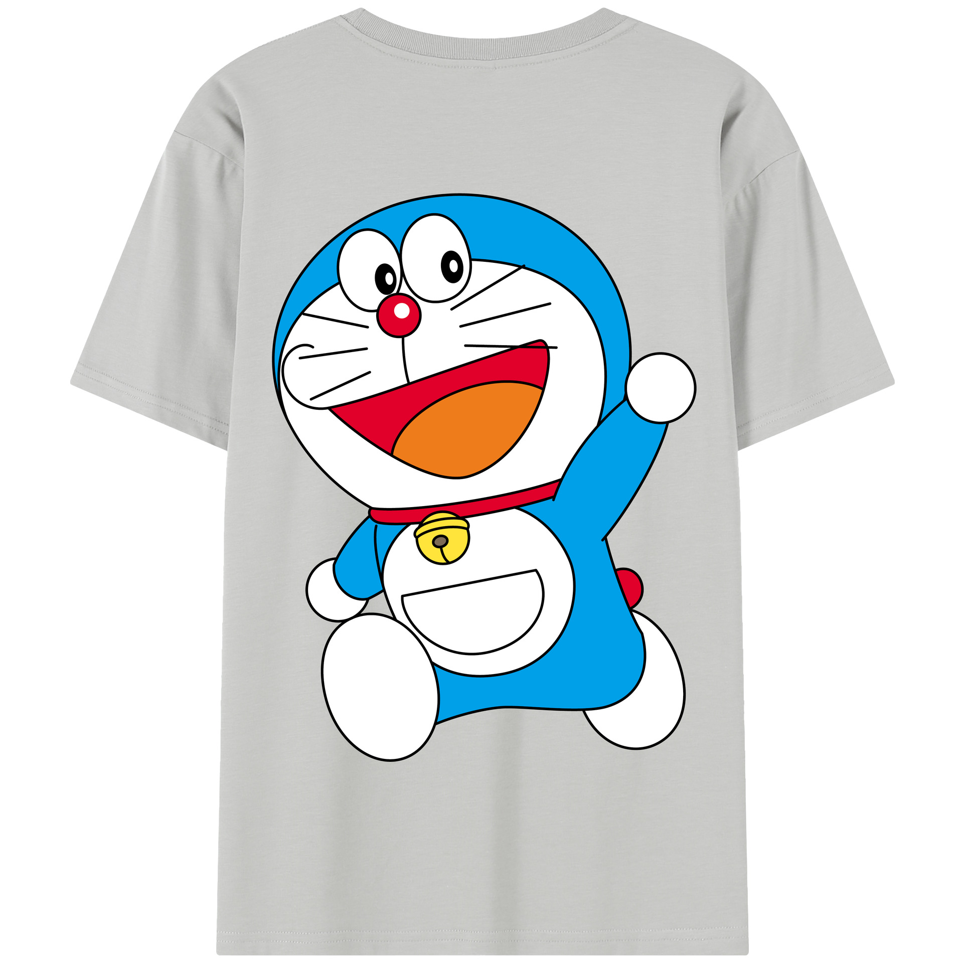 （画像用） ドラえもん Doraemon 綿100％半袖Tシャツ（背面プリント）