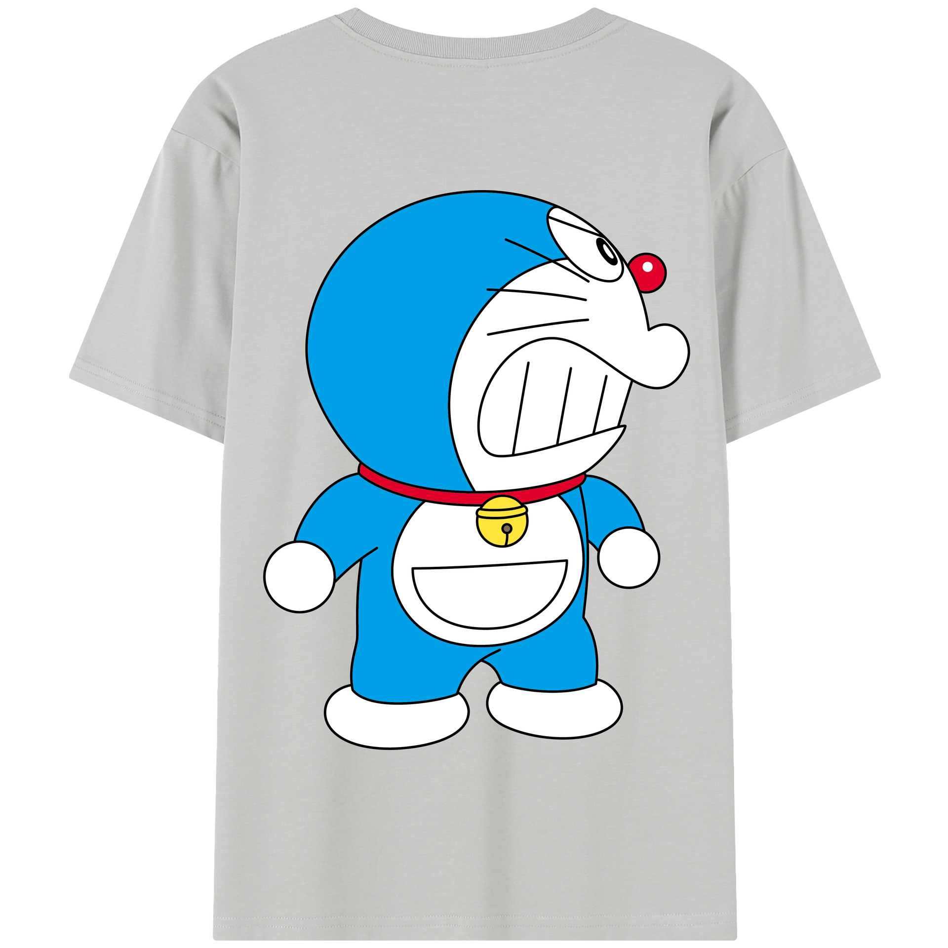 （画像用） ドラえもん Doraemon 綿100％半袖Tシャツ（背面プリント）