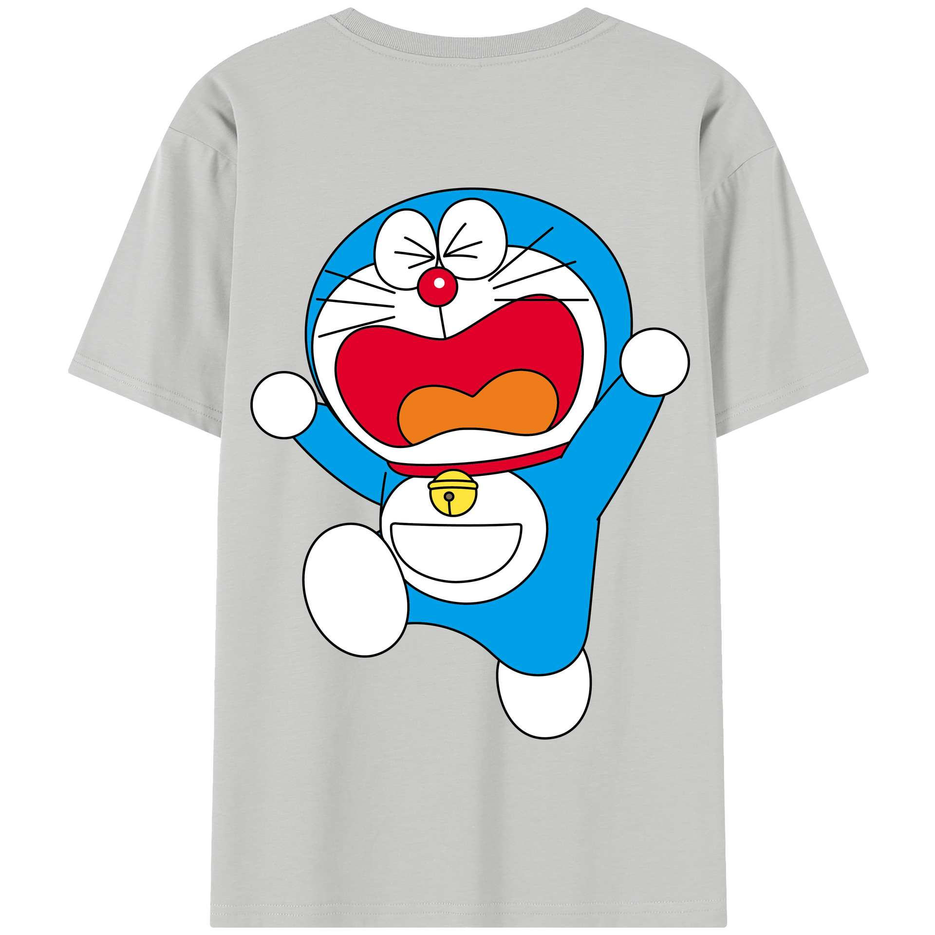 （画像用） ドラえもん Doraemon 綿100％半袖Tシャツ（背面プリント）