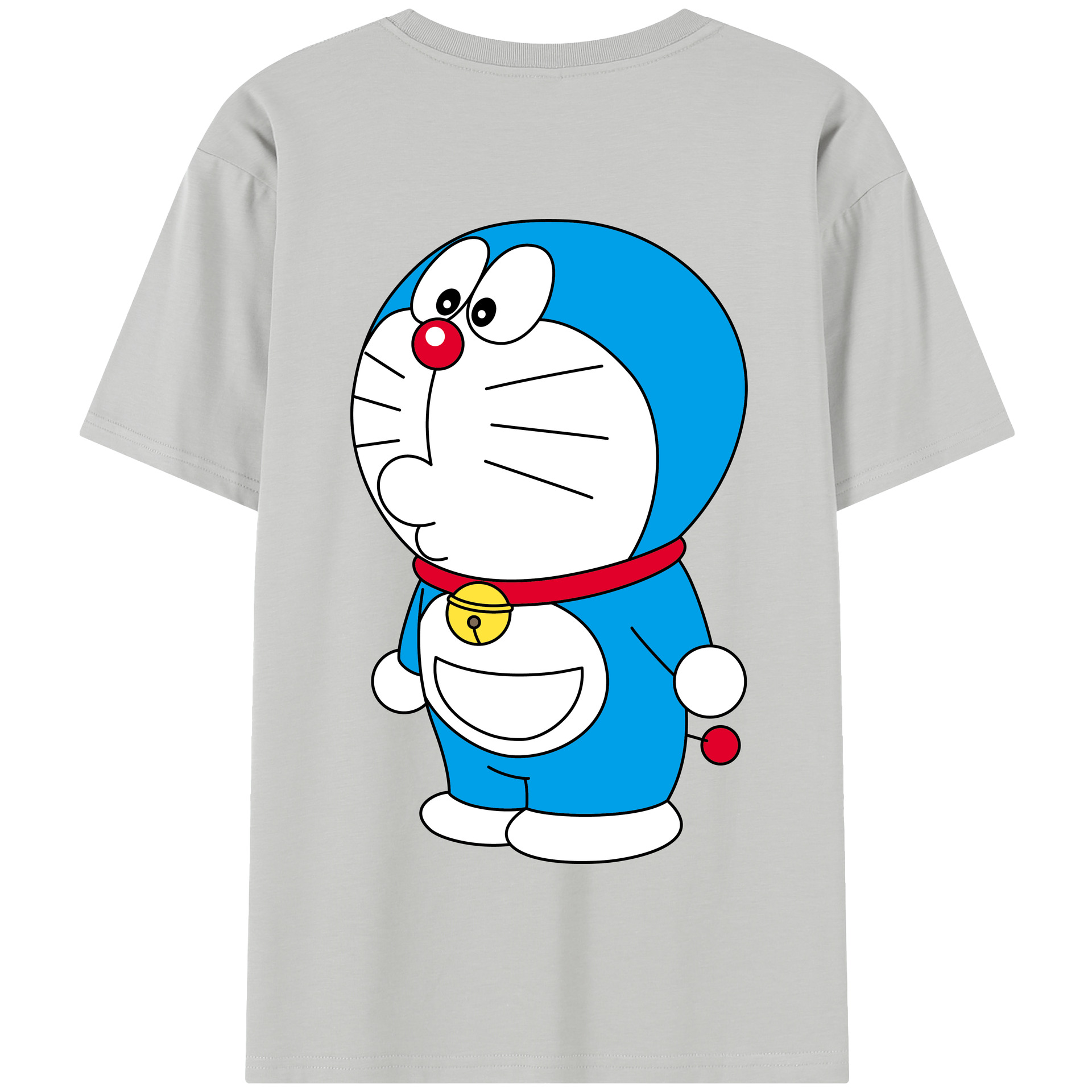 （画像用） ドラえもん Doraemon 綿100％半袖Tシャツ（背面プリント）