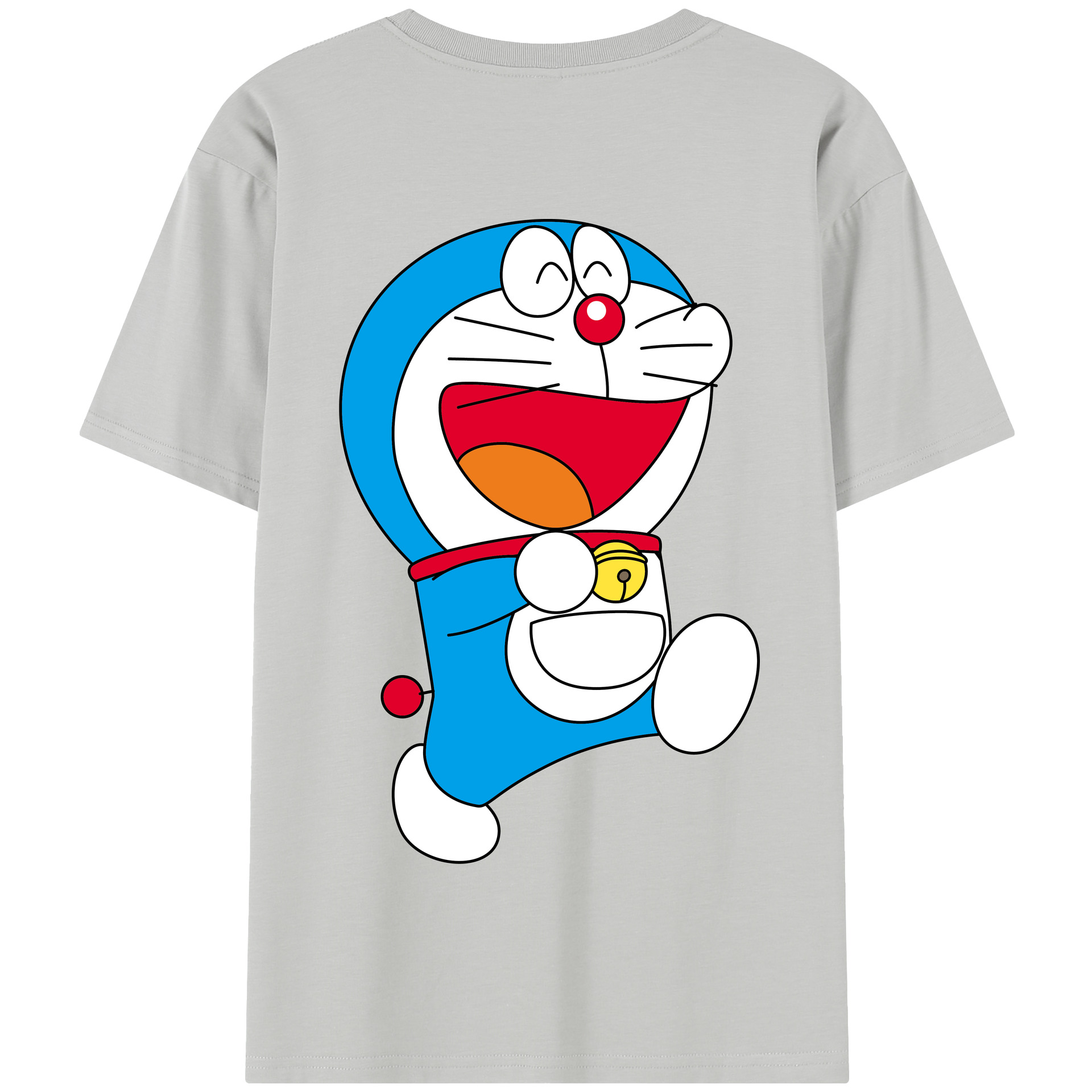 （画像用） ドラえもん Doraemon 綿100％半袖Tシャツ（背面プリント）