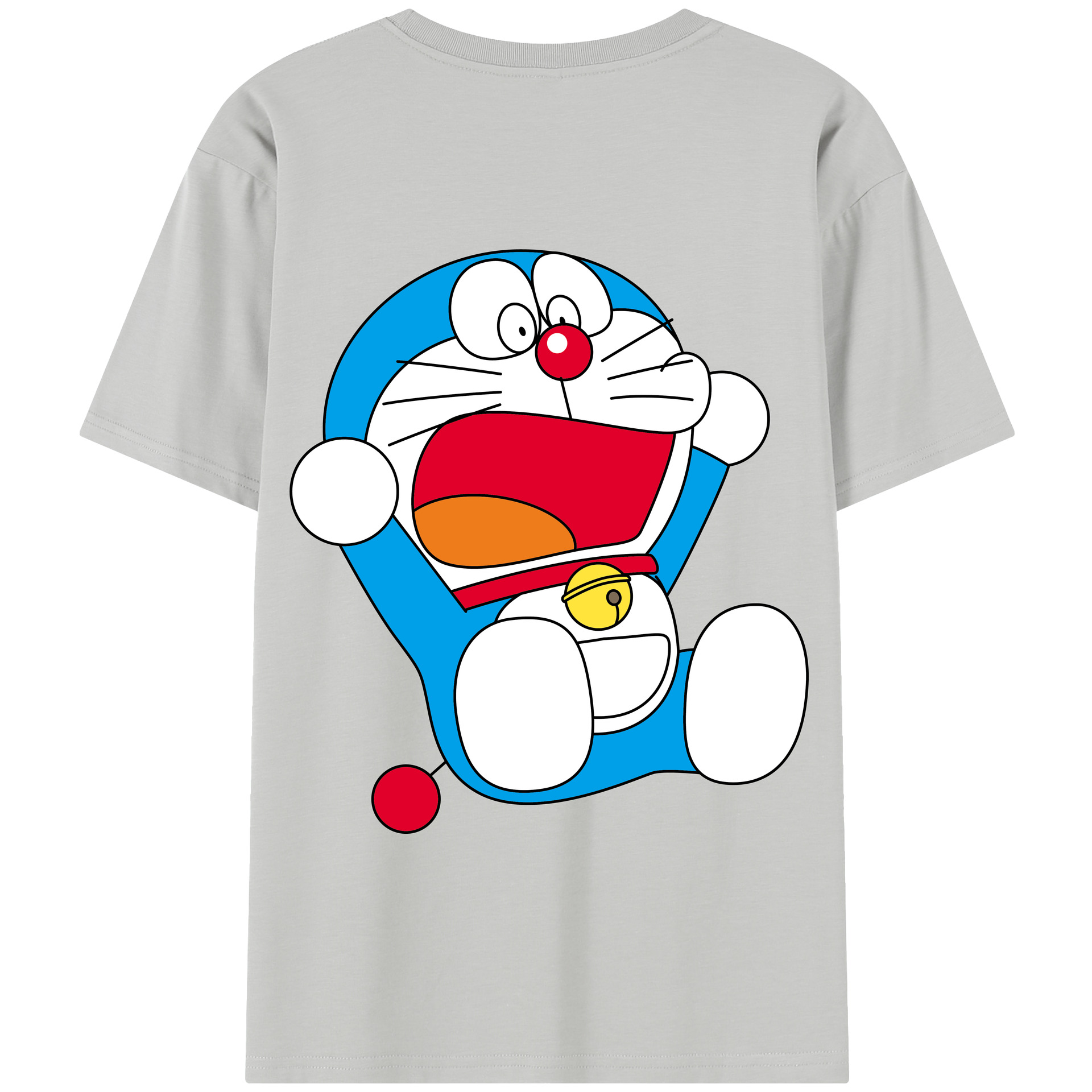 （画像用） ドラえもん Doraemon 綿100％半袖Tシャツ（背面プリント）