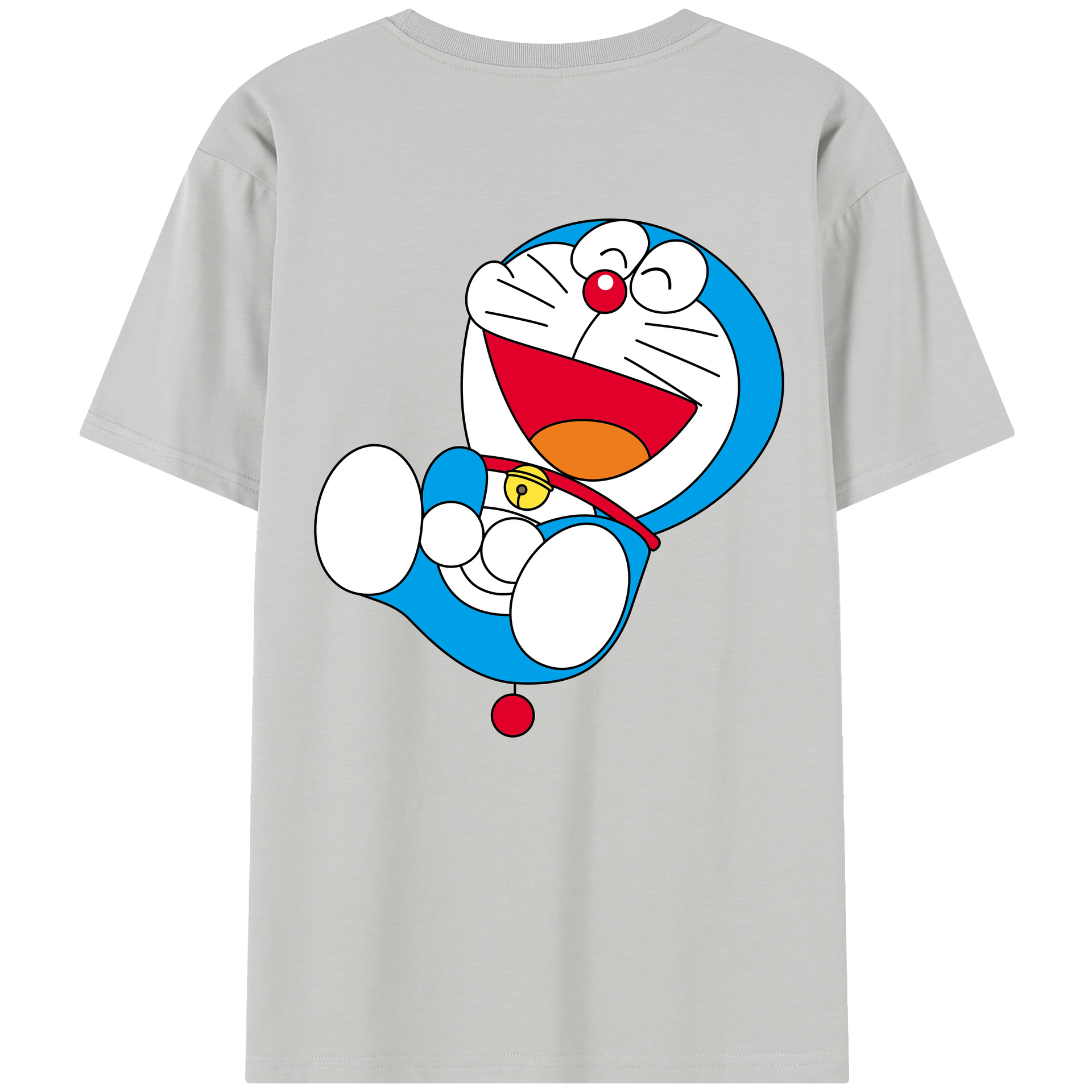 （画像用） ドラえもん Doraemon 綿100％半袖Tシャツ（背面プリント）