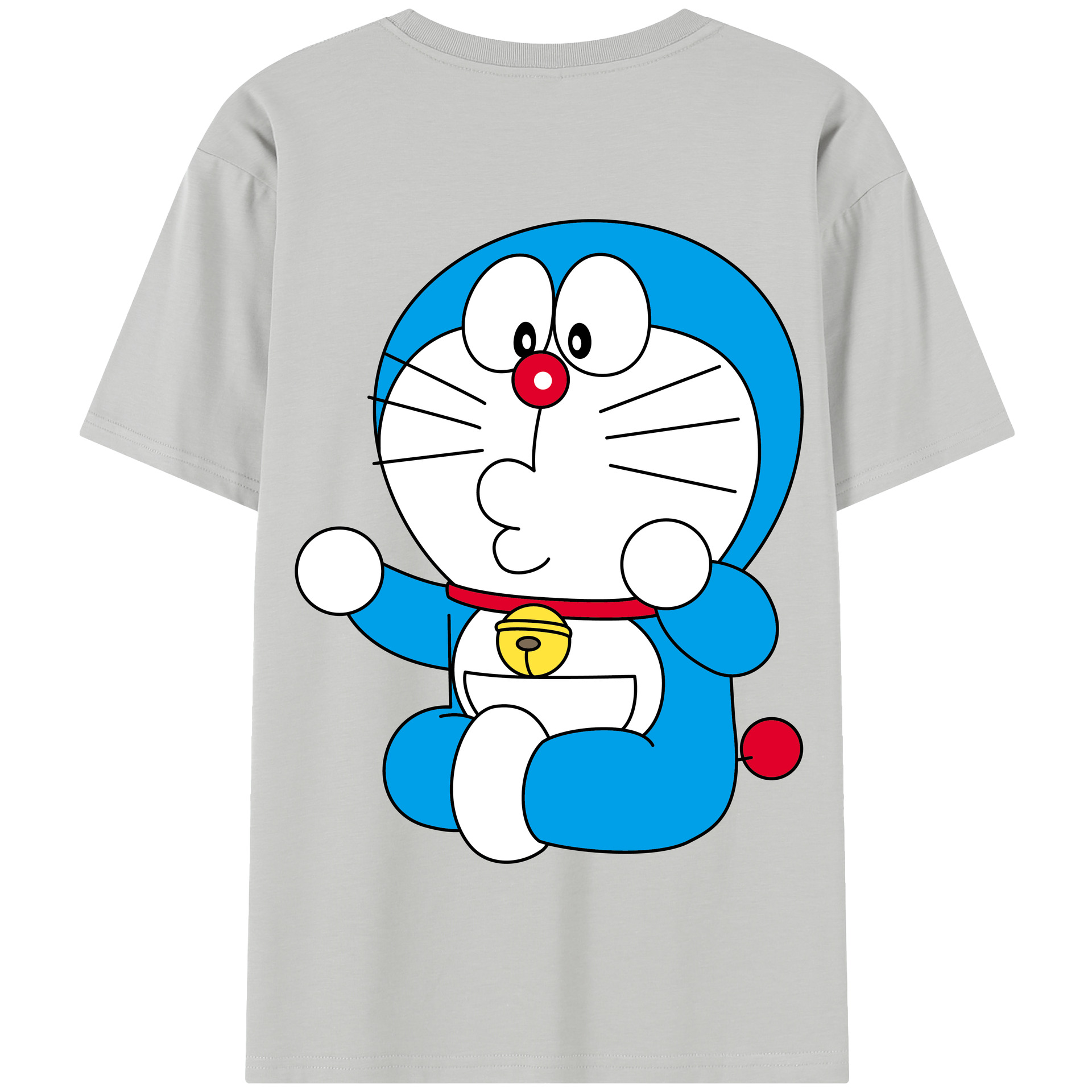 （画像用） ドラえもん Doraemon 綿100％半袖Tシャツ（背面プリント）