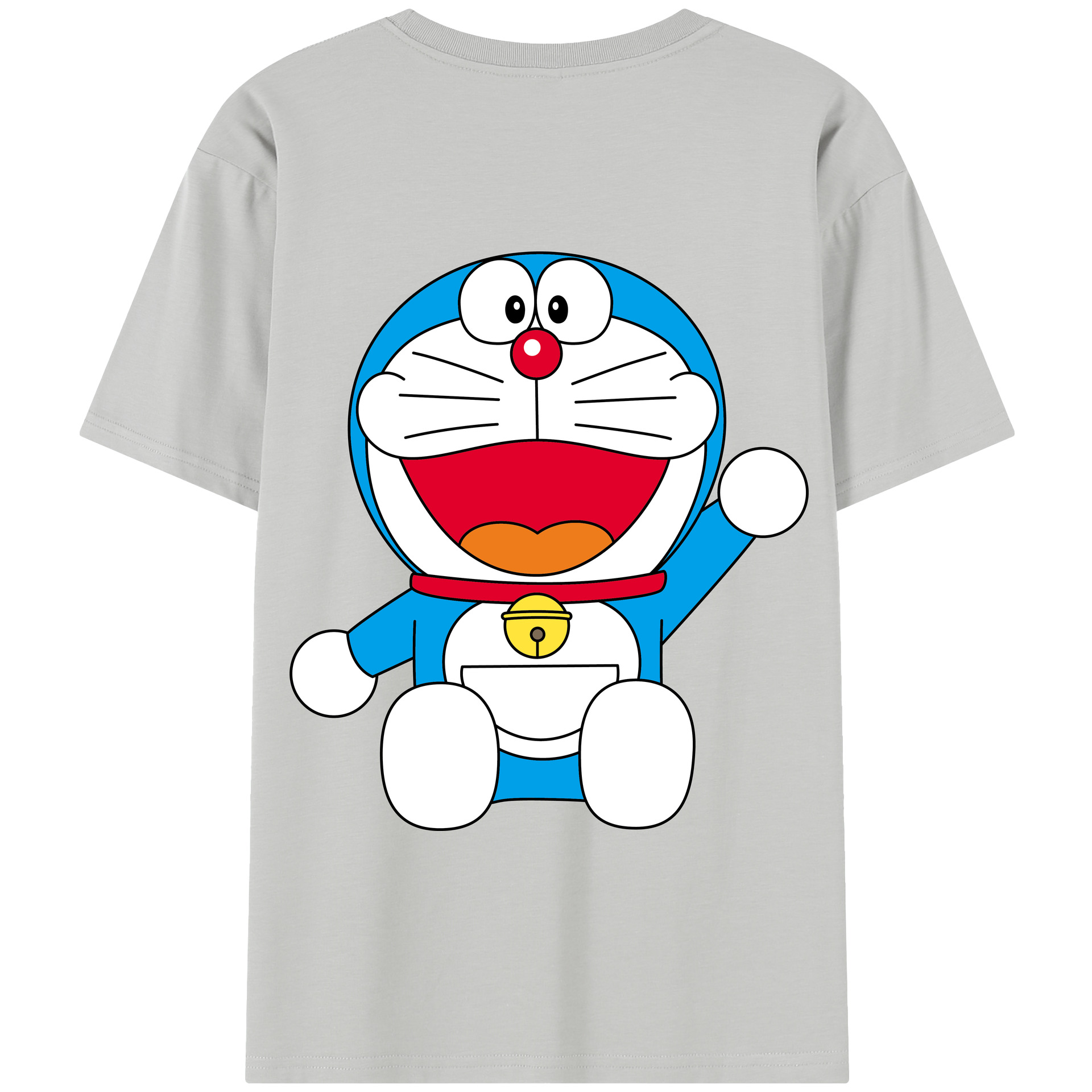 （画像用） ドラえもん Doraemon 綿100％半袖Tシャツ（背面プリント）