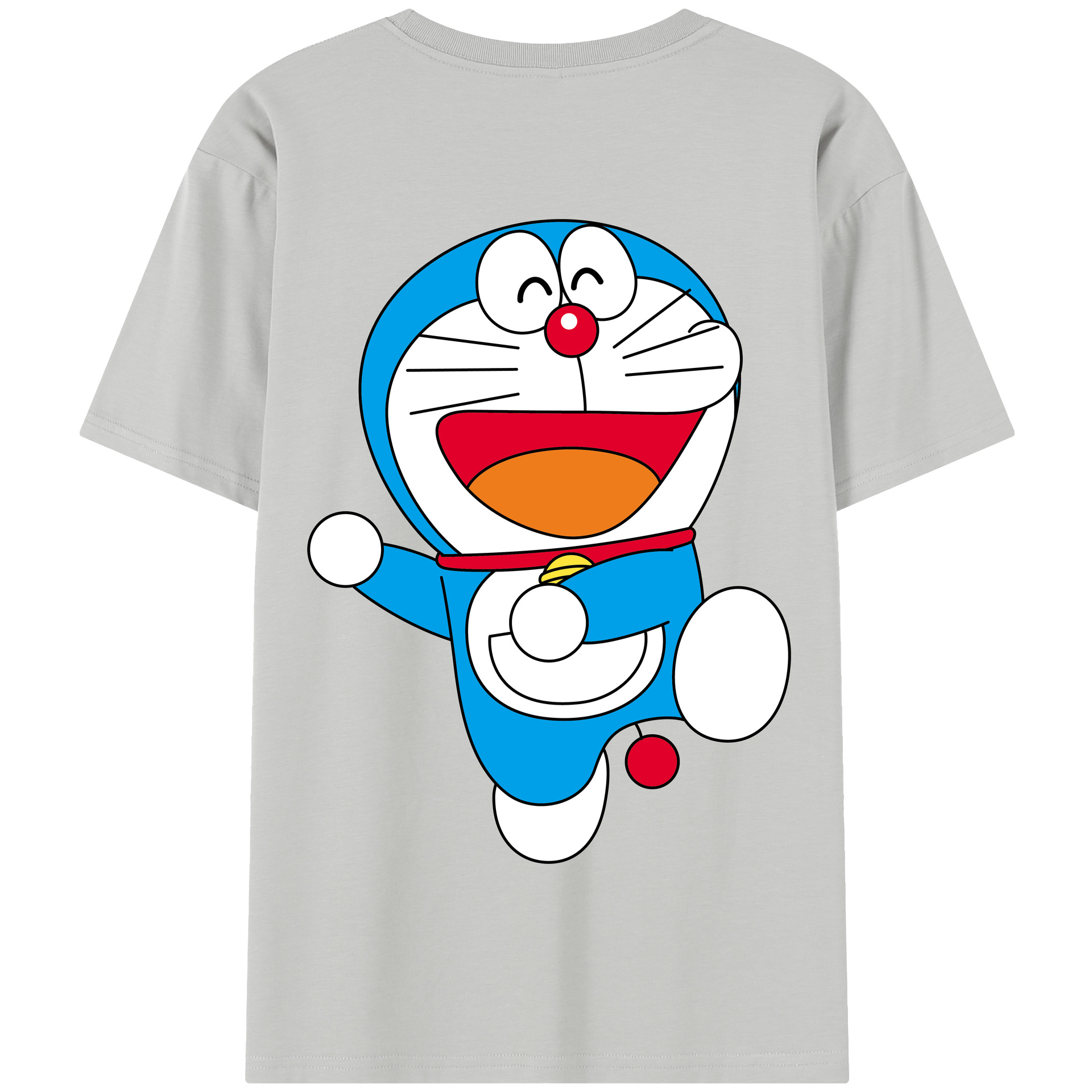（画像用） ドラえもん Doraemon 綿100％半袖Tシャツ（背面プリント）