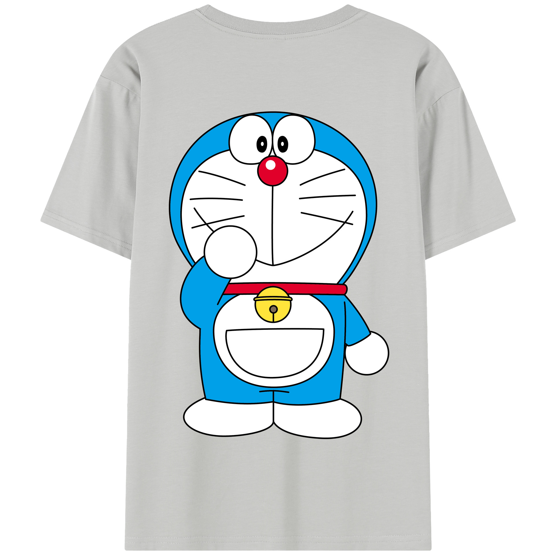 （画像用） ドラえもん Doraemon 綿100％半袖Tシャツ（背面プリント）