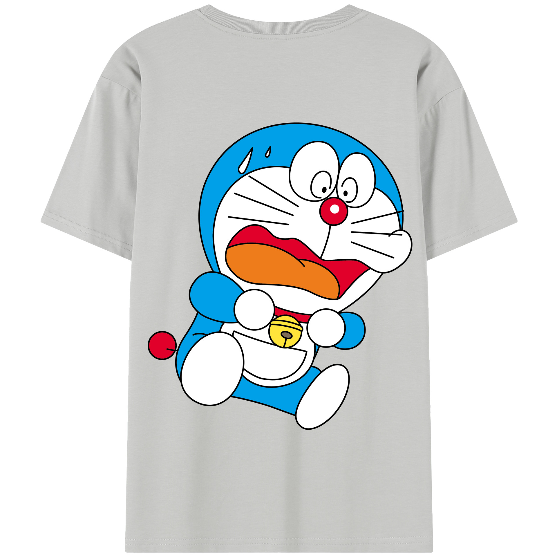（画像用） ドラえもん Doraemon 綿100％半袖Tシャツ（背面プリント）