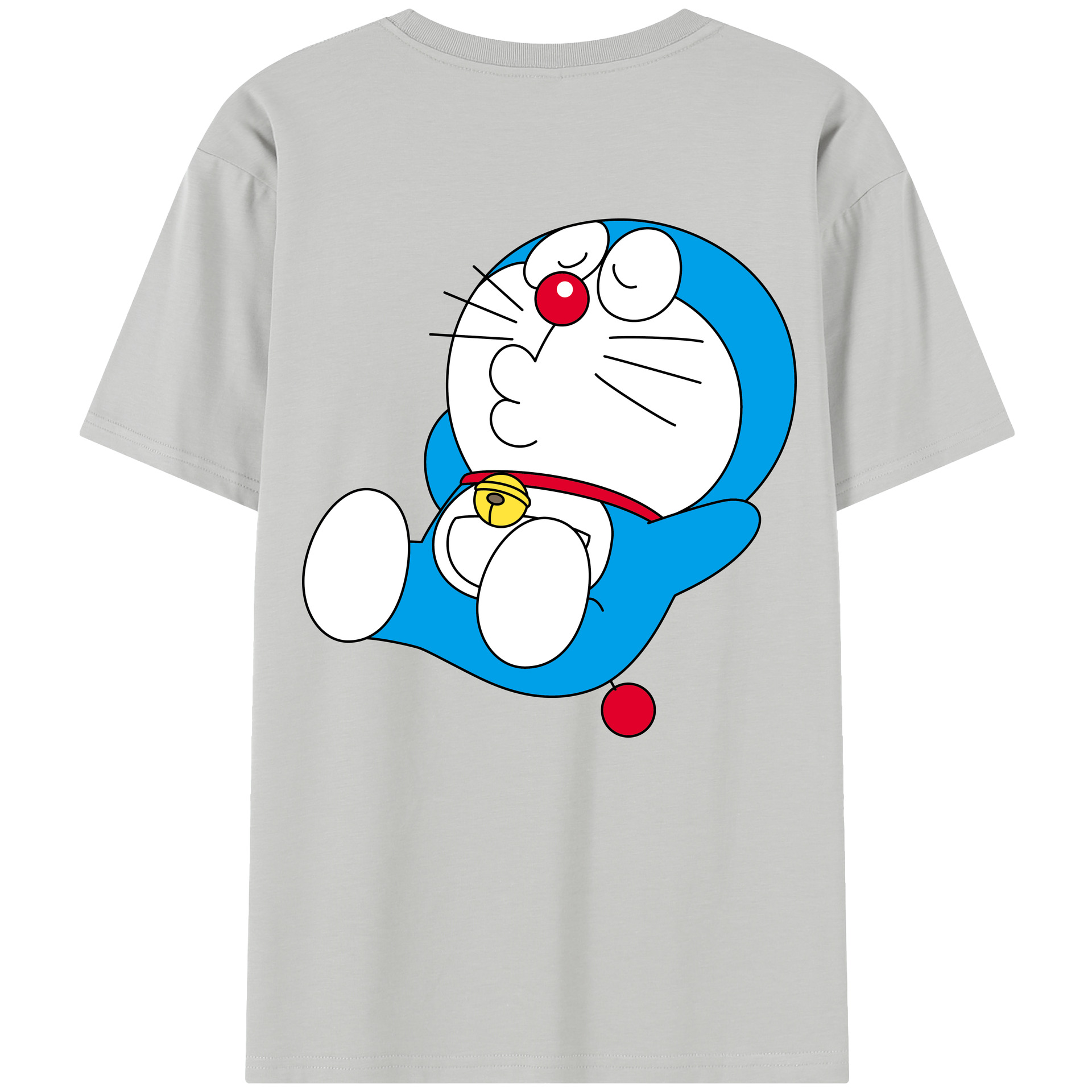 （画像用） ドラえもん Doraemon 綿100％半袖Tシャツ（背面プリント）