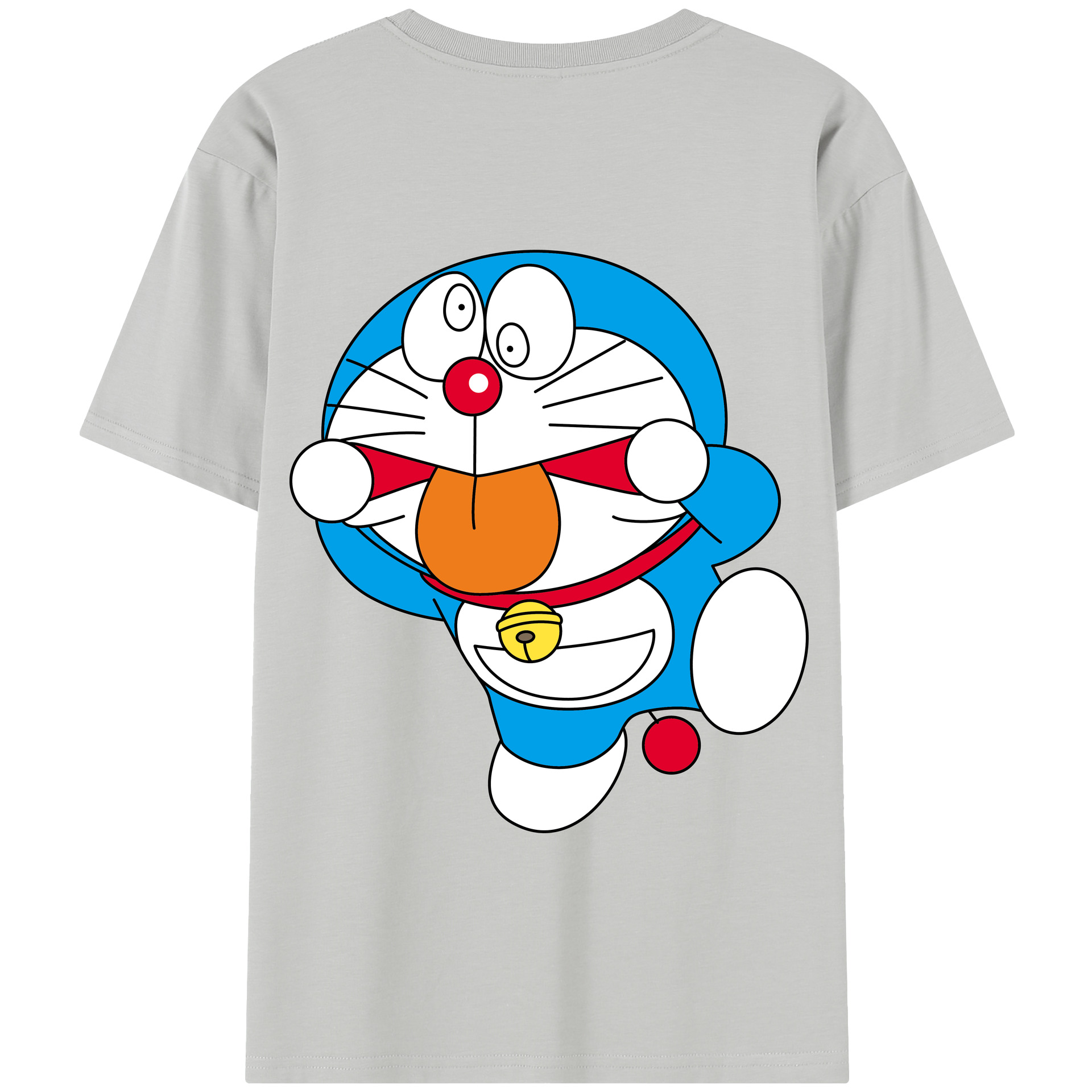 （画像用） ドラえもん Doraemon 綿100％半袖Tシャツ（背面プリント）