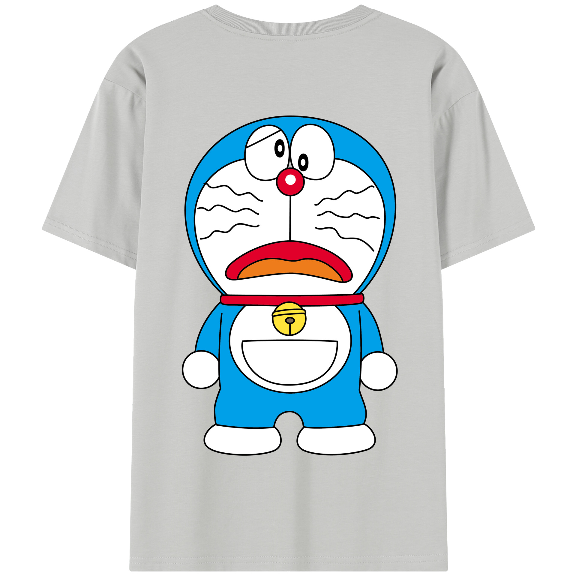 （画像用） ドラえもん Doraemon 綿100％半袖Tシャツ（背面プリント）