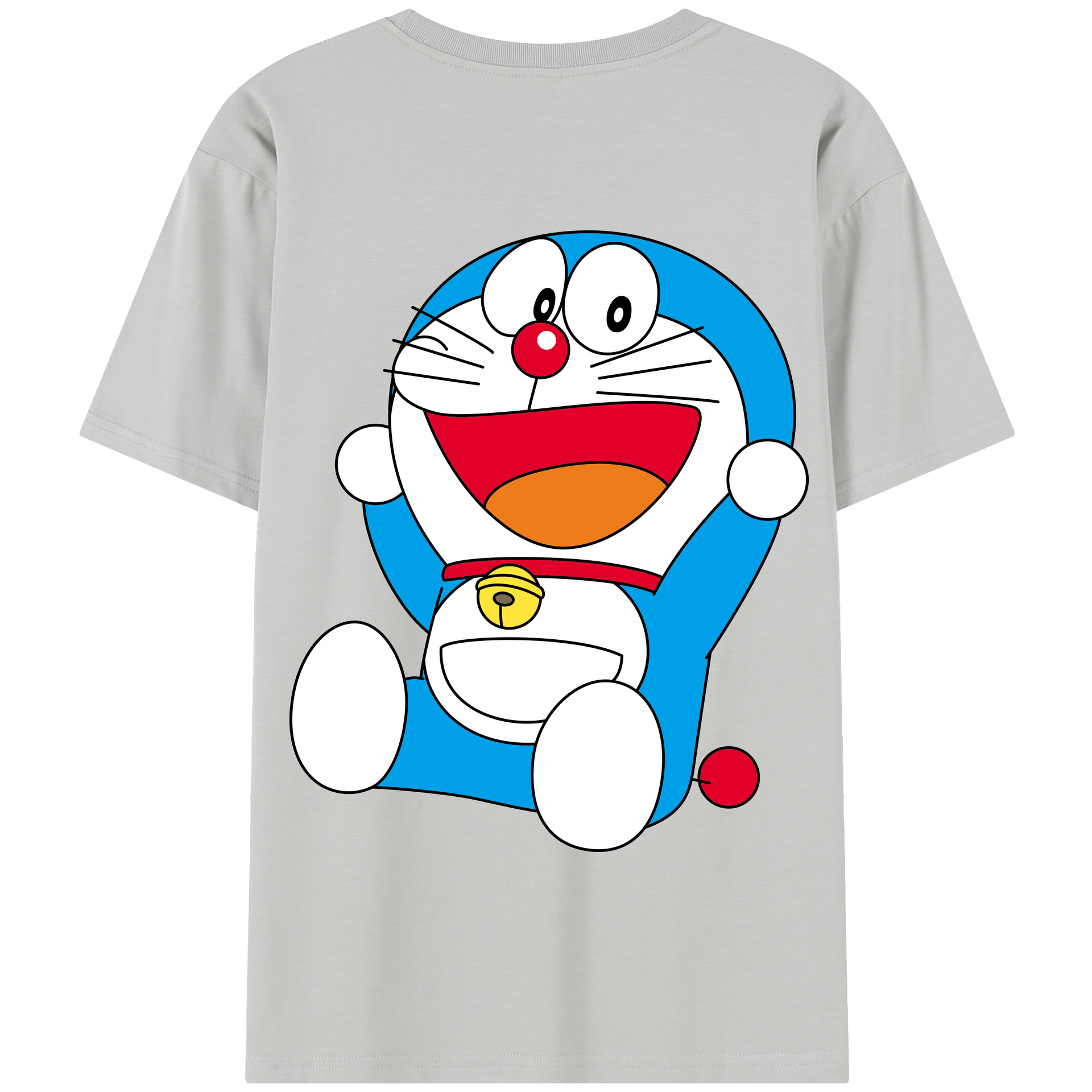 （画像用） ドラえもん Doraemon 綿100％半袖Tシャツ（背面プリント）
