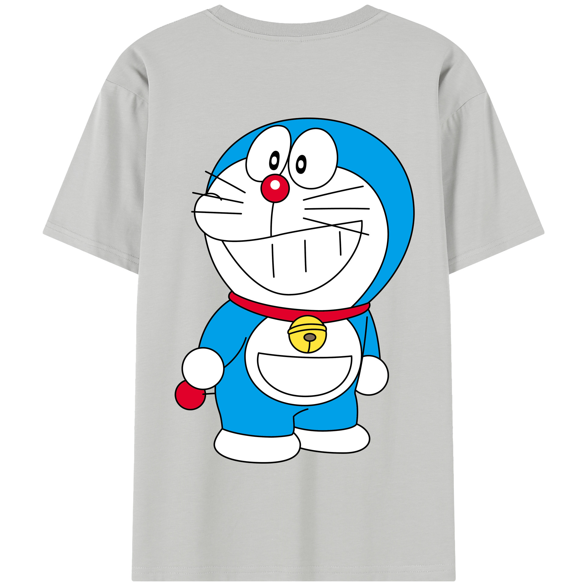 （画像用） ドラえもん Doraemon 綿100％半袖Tシャツ（背面プリント）