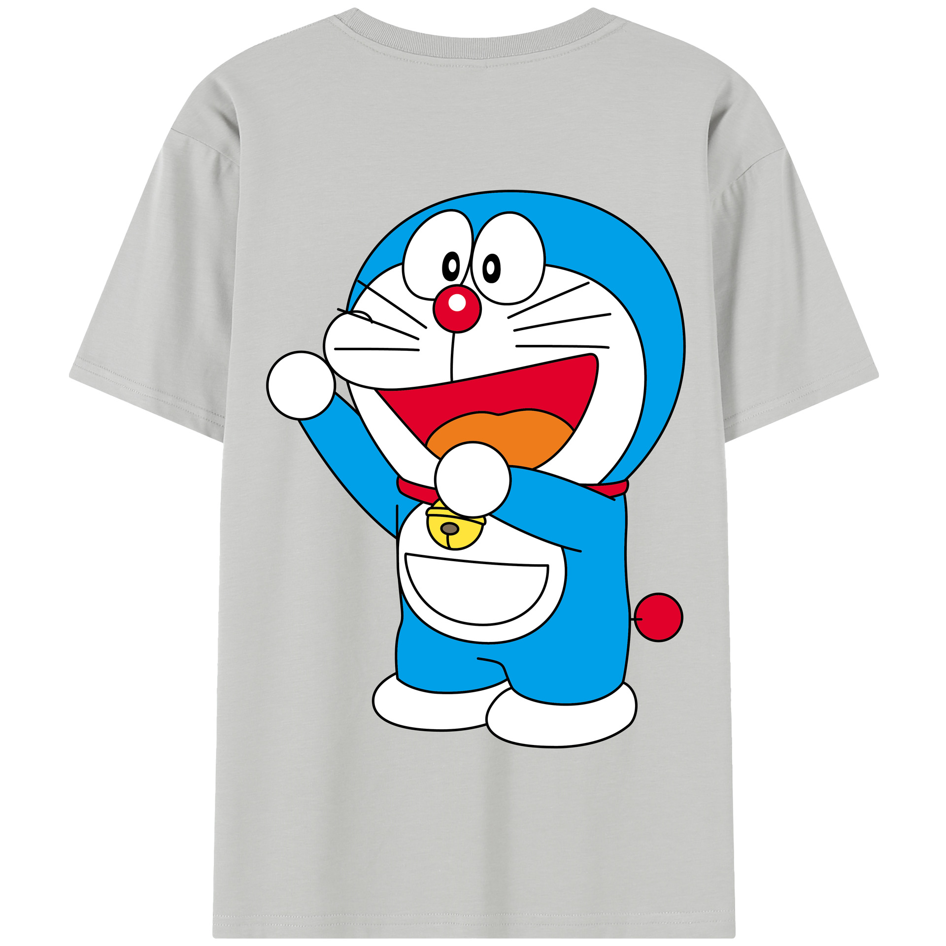 （画像用） ドラえもん Doraemon 綿100％半袖Tシャツ（背面プリント）