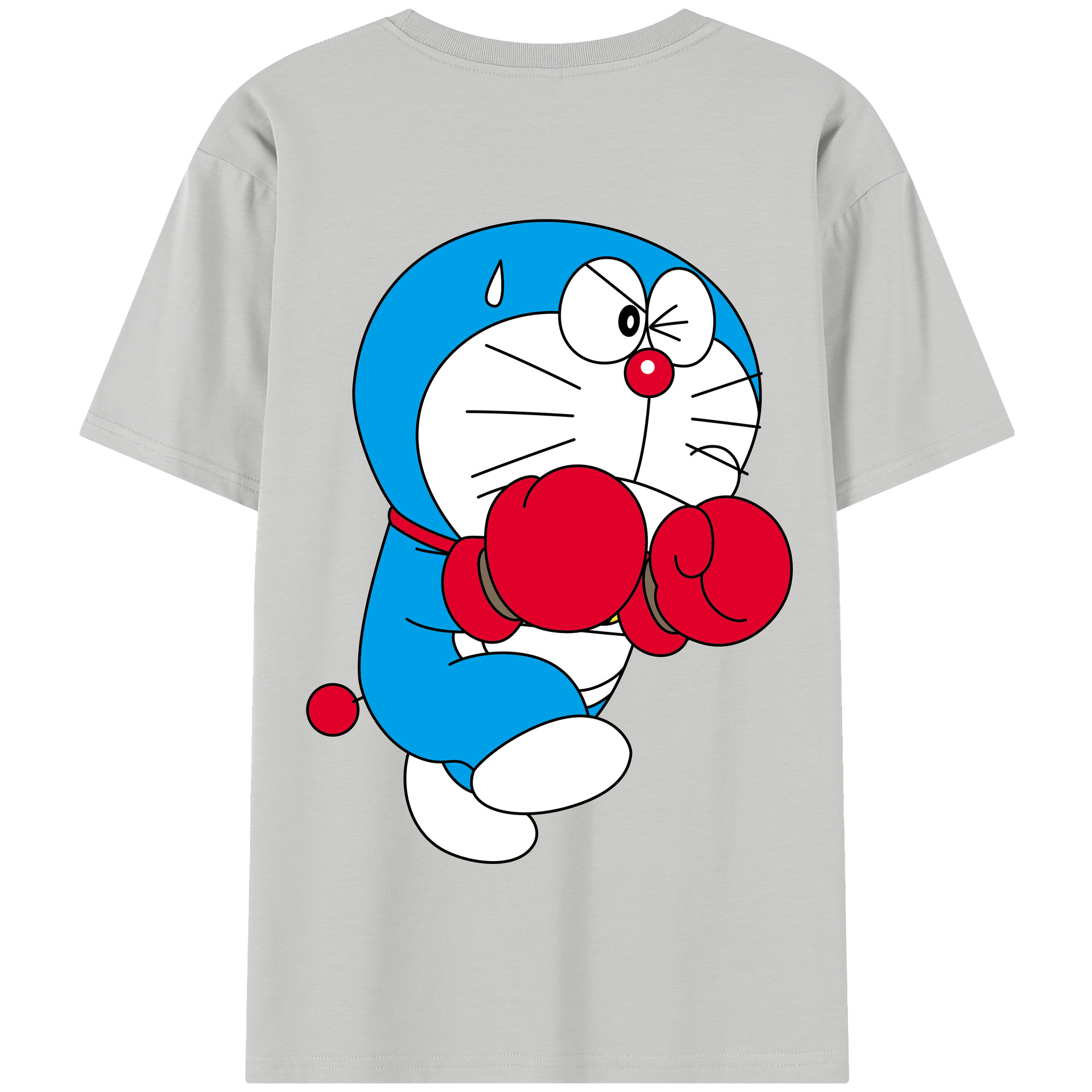 （画像用） ドラえもん Doraemon 綿100％半袖Tシャツ（背面プリント）