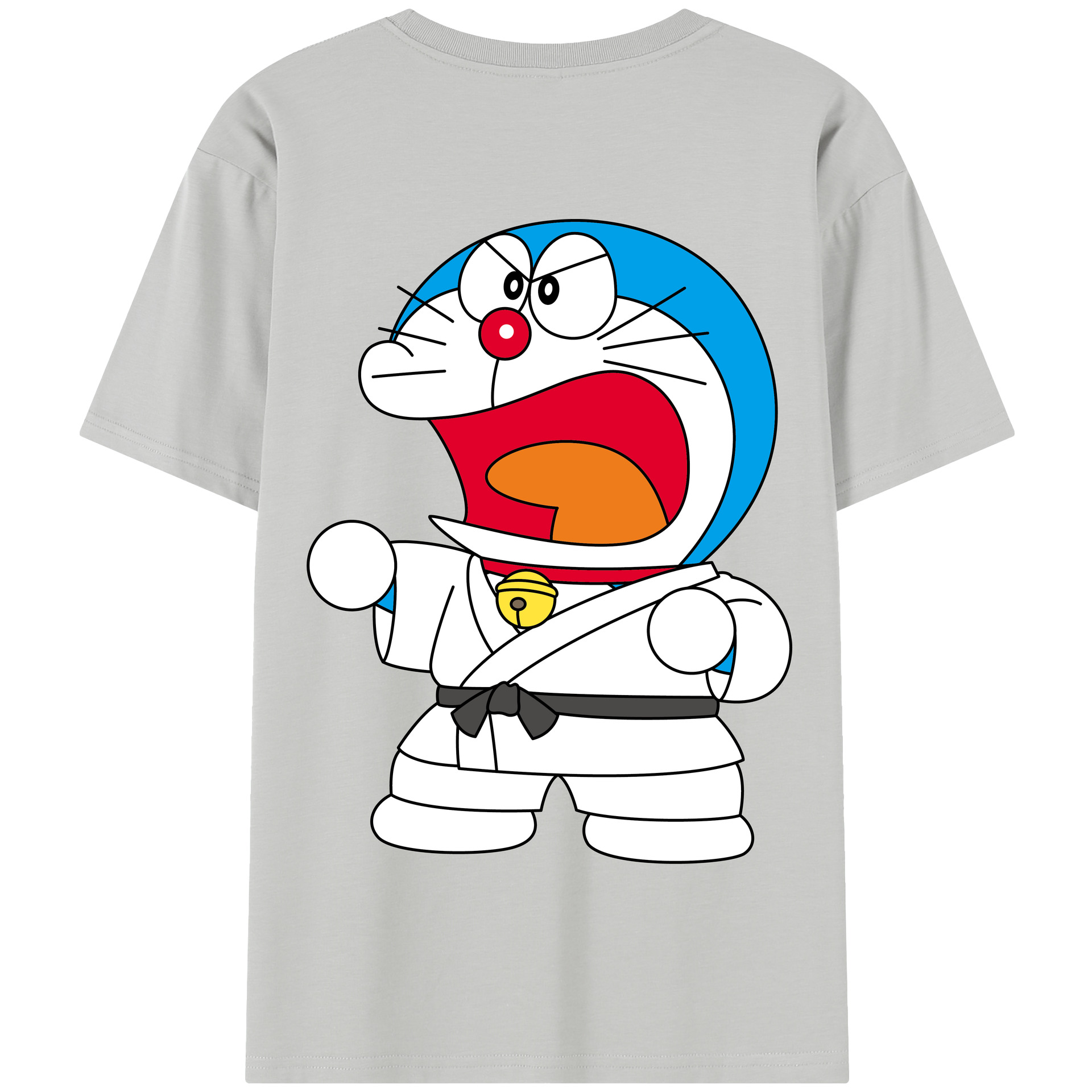 （画像用） ドラえもん Doraemon 綿100％半袖Tシャツ（背面プリント）