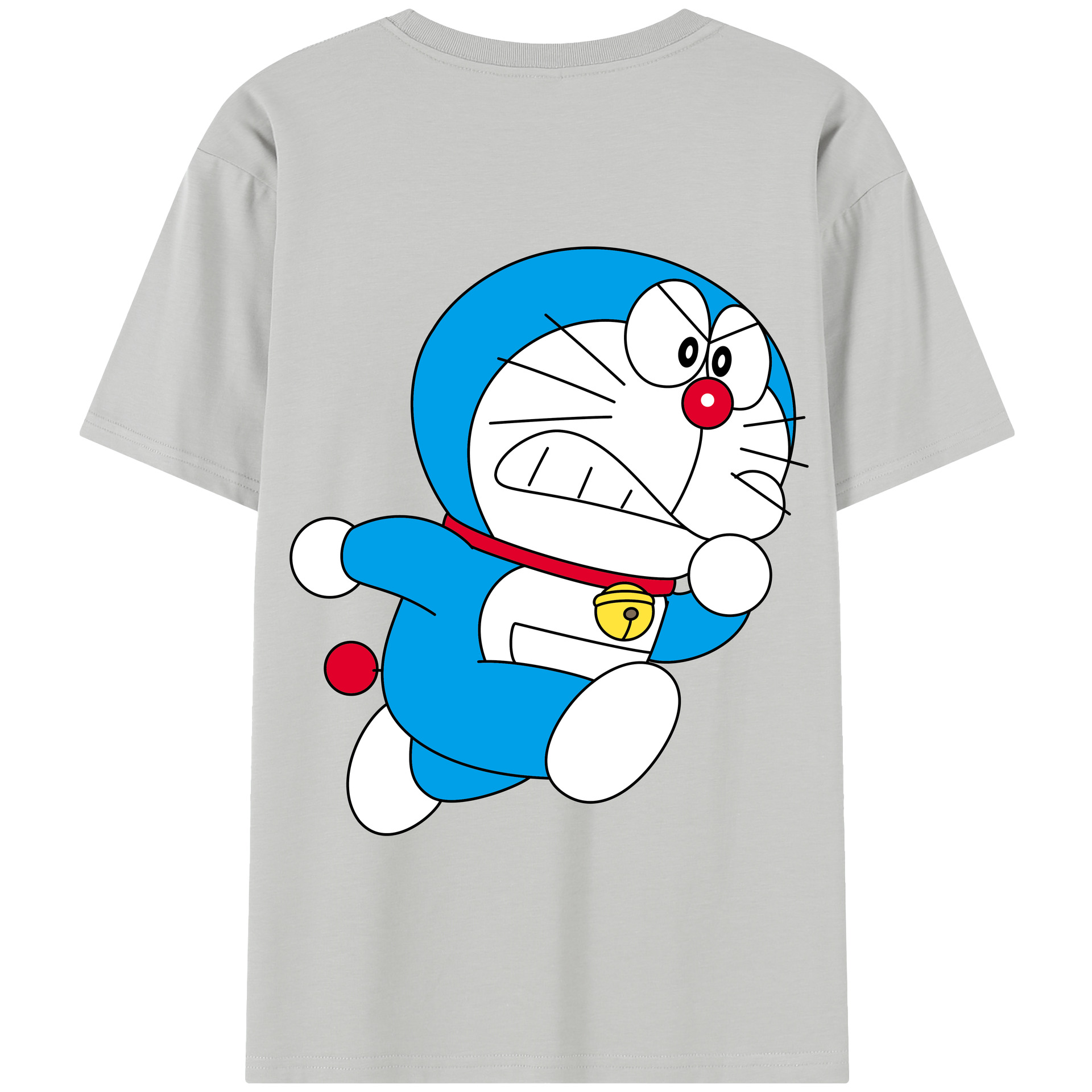 （画像用） ドラえもん Doraemon 綿100％半袖Tシャツ（背面プリント）