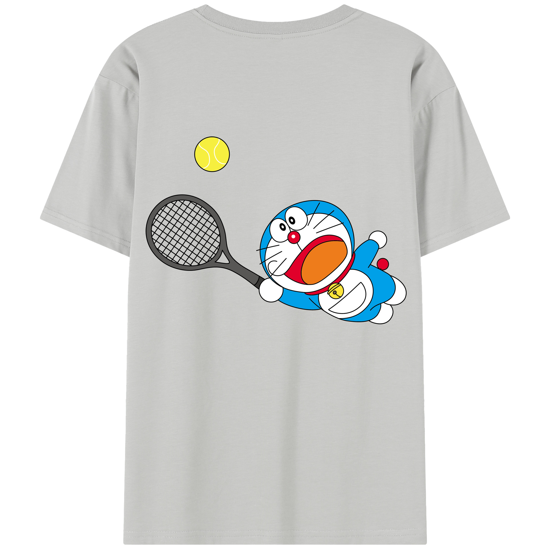 （画像用） ドラえもん Doraemon 綿100％半袖Tシャツ（背面プリント）