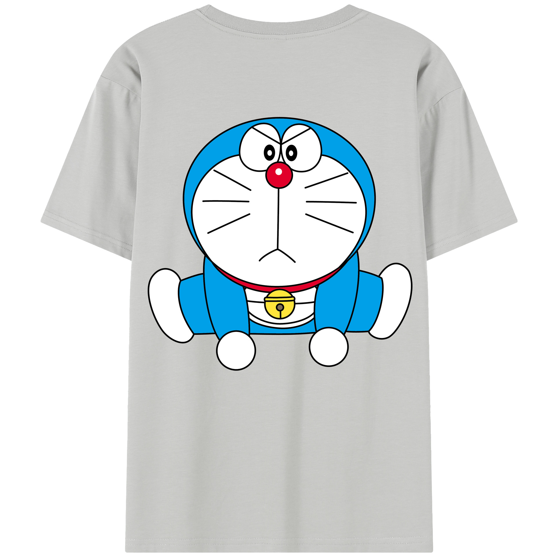 （画像用） ドラえもん Doraemon 綿100％半袖Tシャツ（背面プリント）
