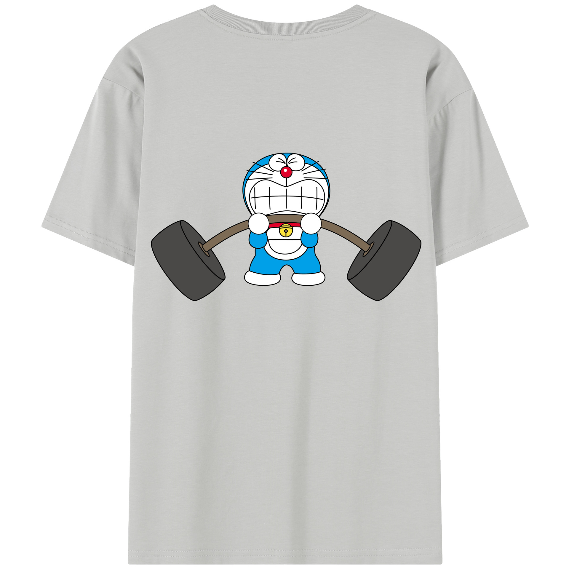 （画像用） ドラえもん Doraemon 綿100％半袖Tシャツ（背面プリント）