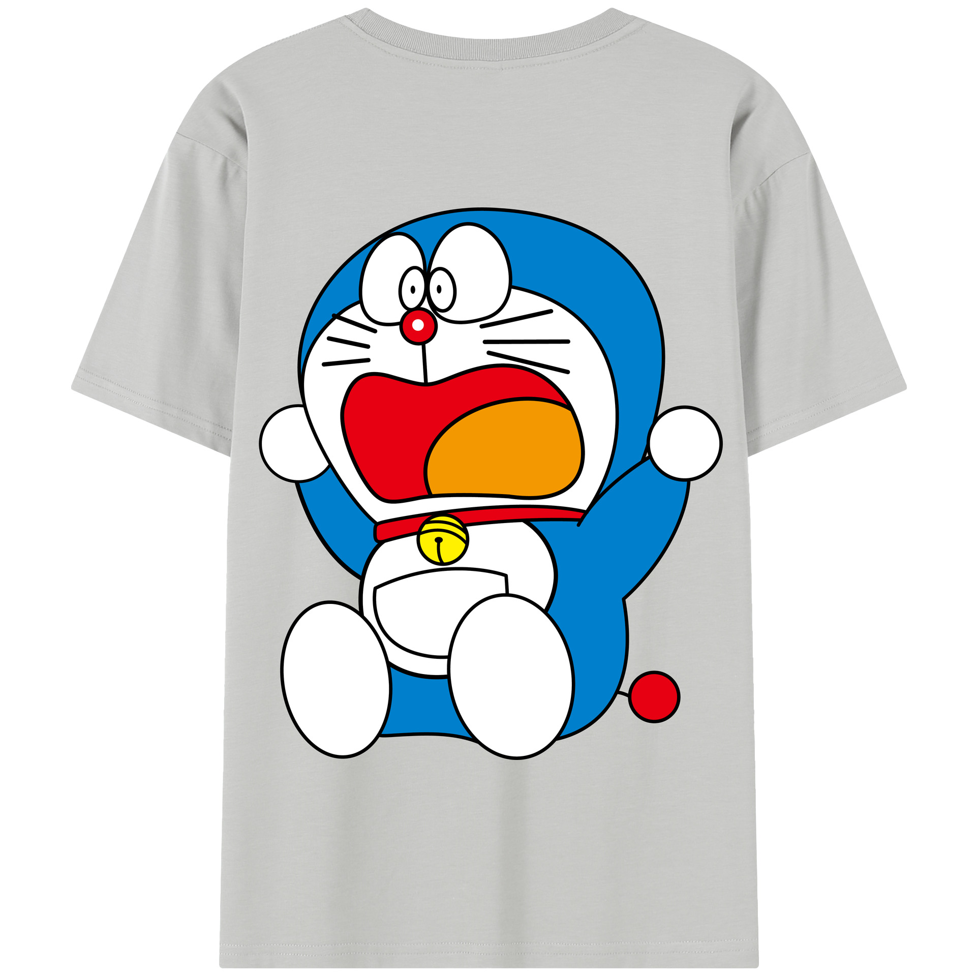 （画像用） ドラえもん Doraemon 綿100％半袖Tシャツ（背面プリント）