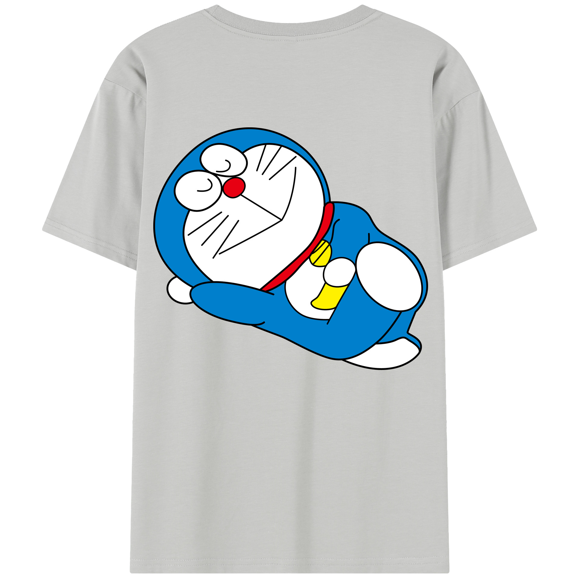 （画像用） ドラえもん Doraemon 綿100％半袖Tシャツ（背面プリント）
