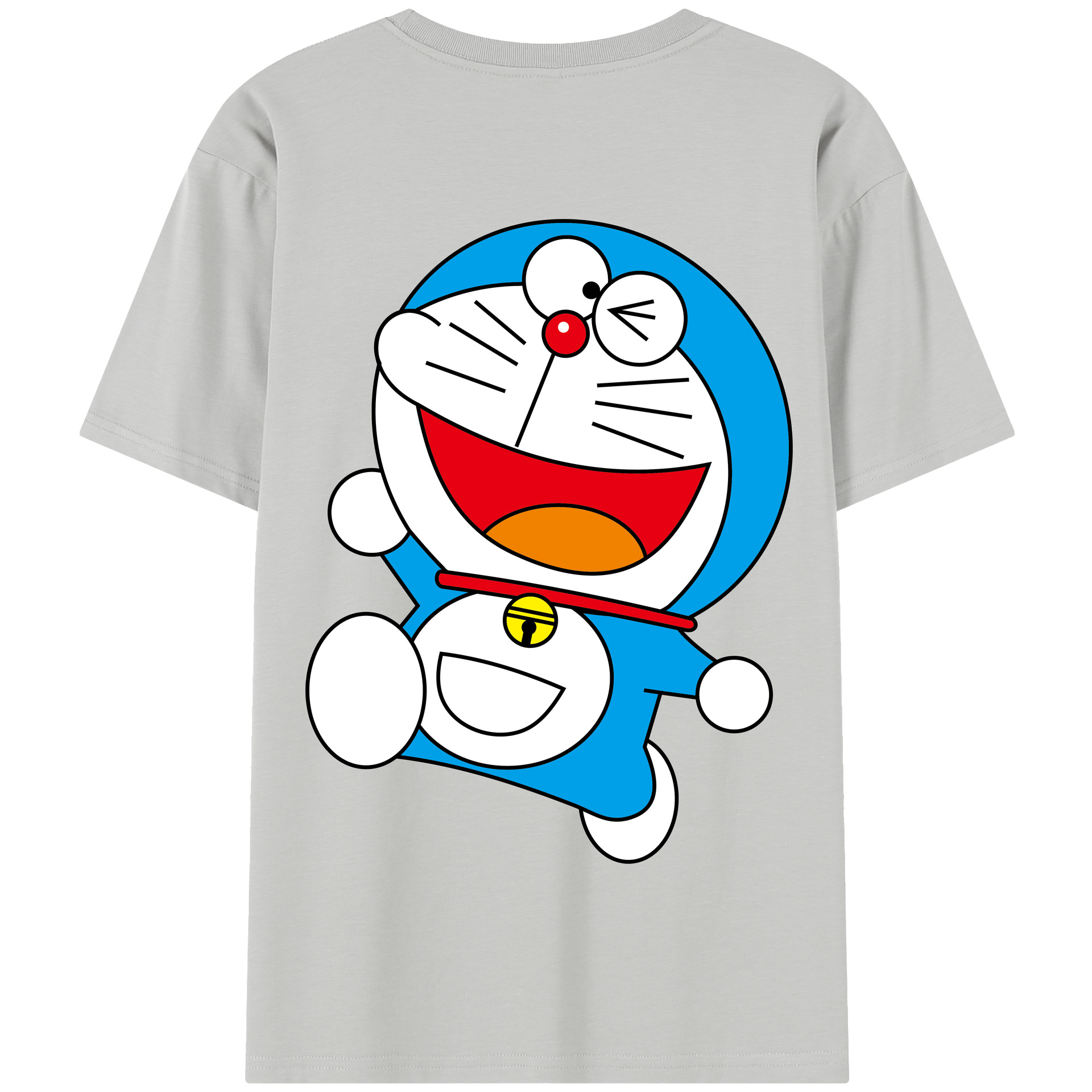 （画像用） ドラえもん Doraemon 綿100％半袖Tシャツ（背面プリント）