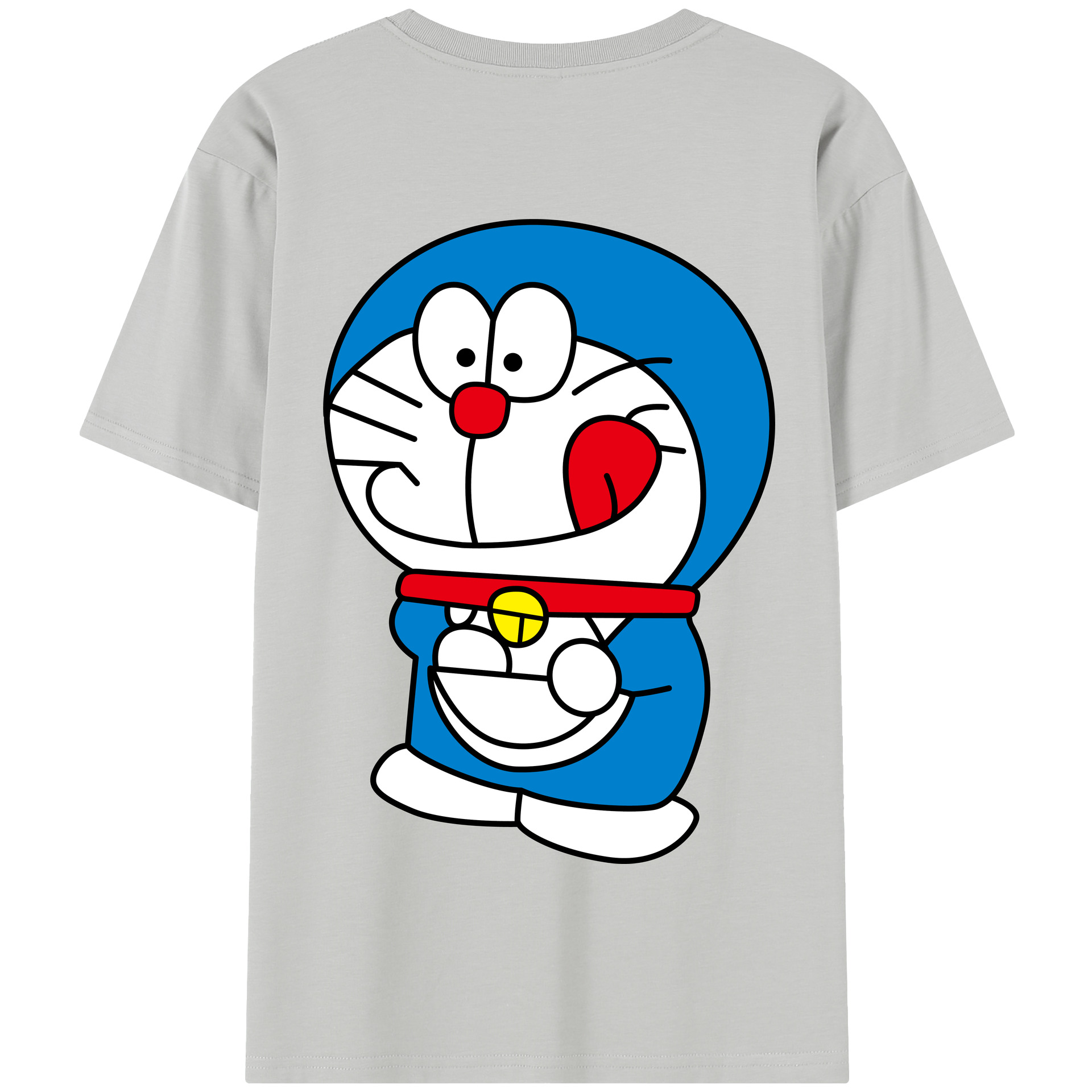 （画像用） ドラえもん Doraemon 綿100％半袖Tシャツ（背面プリント）