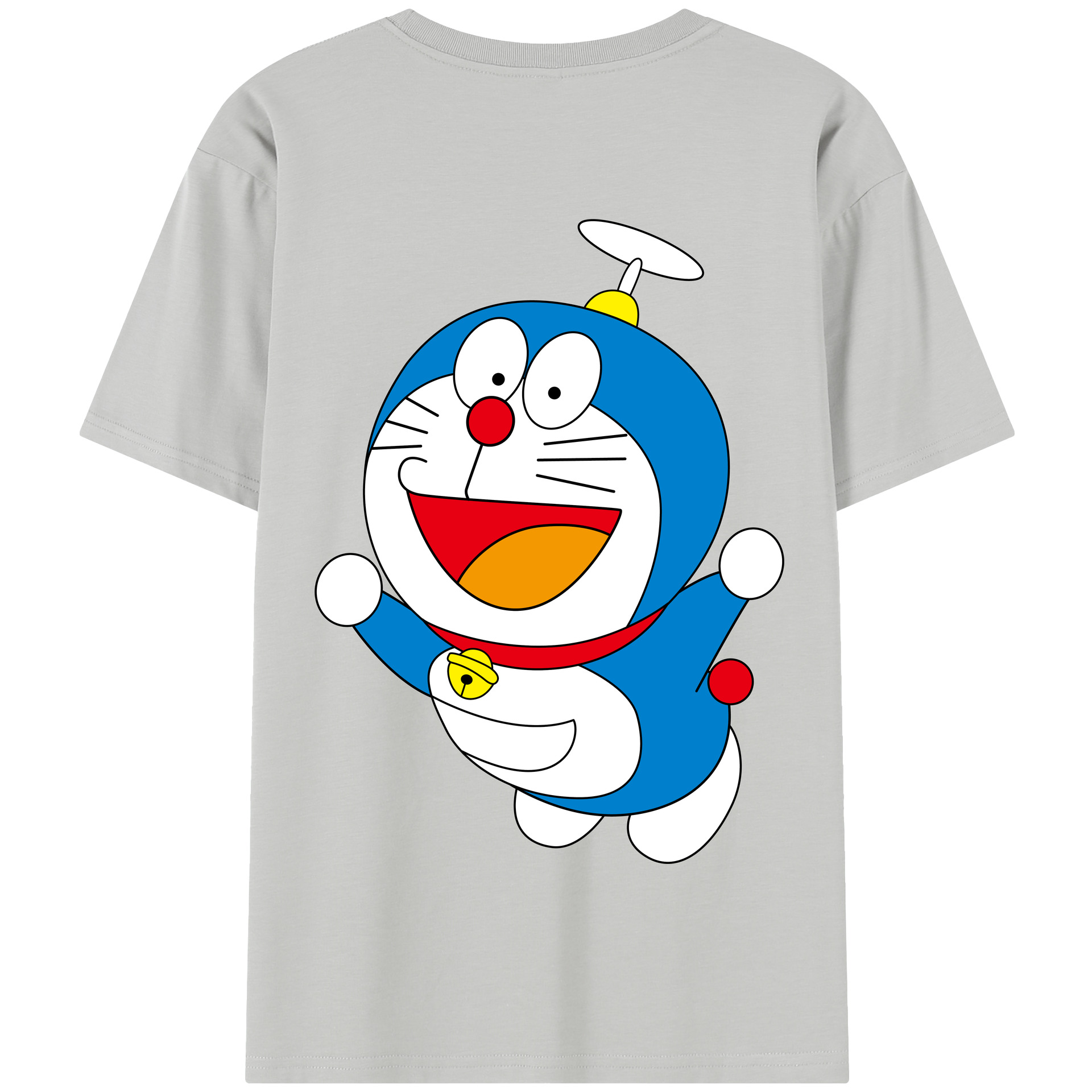 （画像用） ドラえもん Doraemon 綿100％半袖Tシャツ（背面プリント）