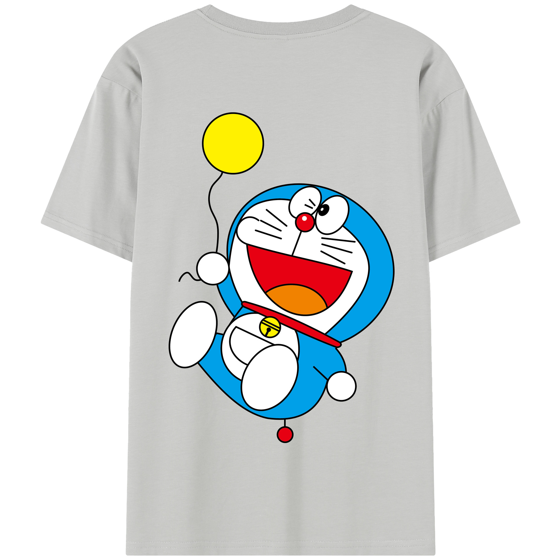 （画像用） ドラえもん Doraemon 綿100％半袖Tシャツ（背面プリント）